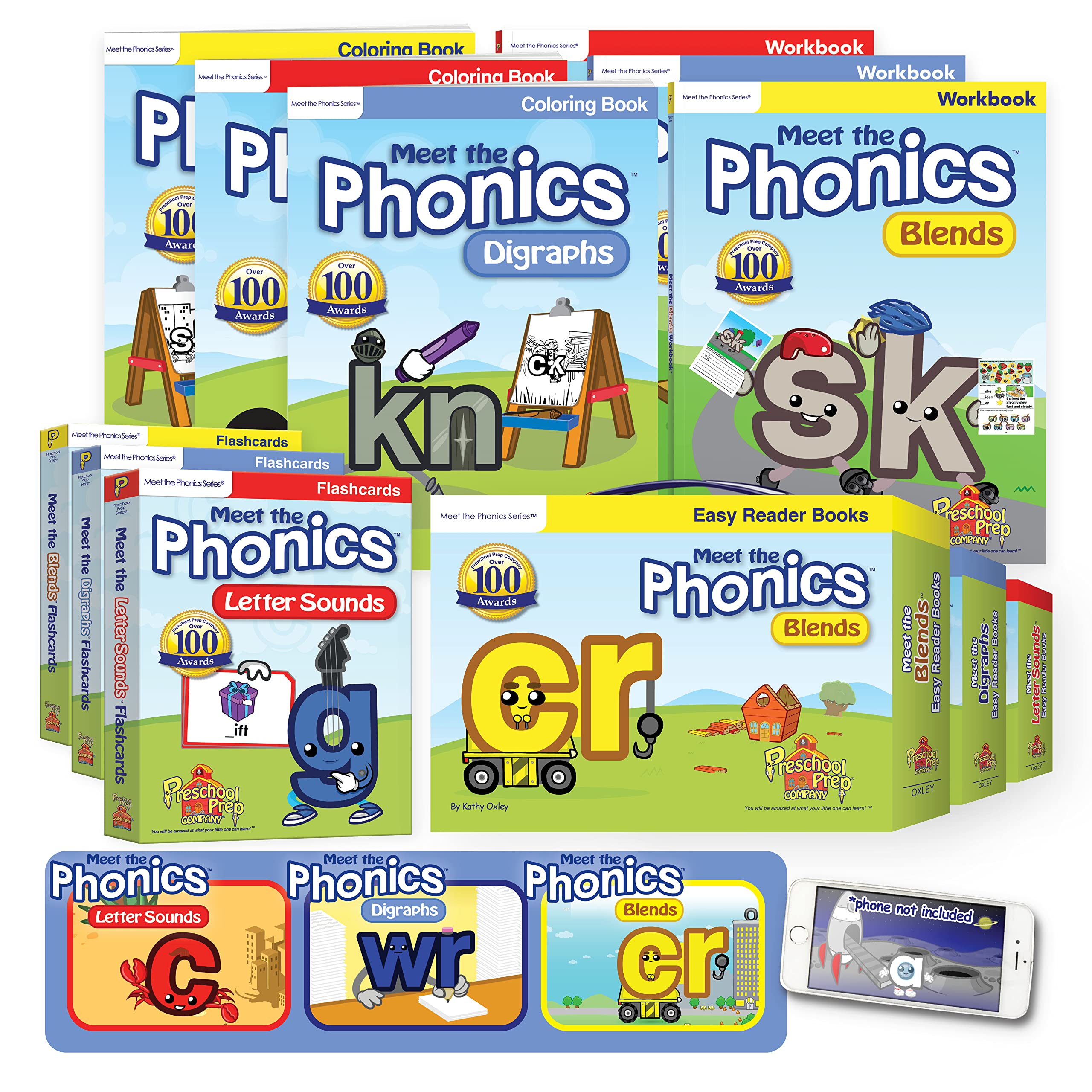Meet the Phonics BIG SET! Bundle with Letter Sounds, Digraphs