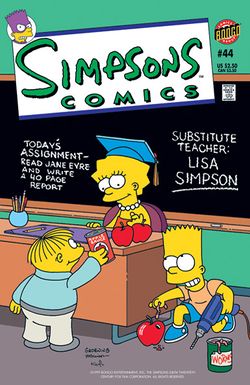 Simpsons Comics, #44 book cover