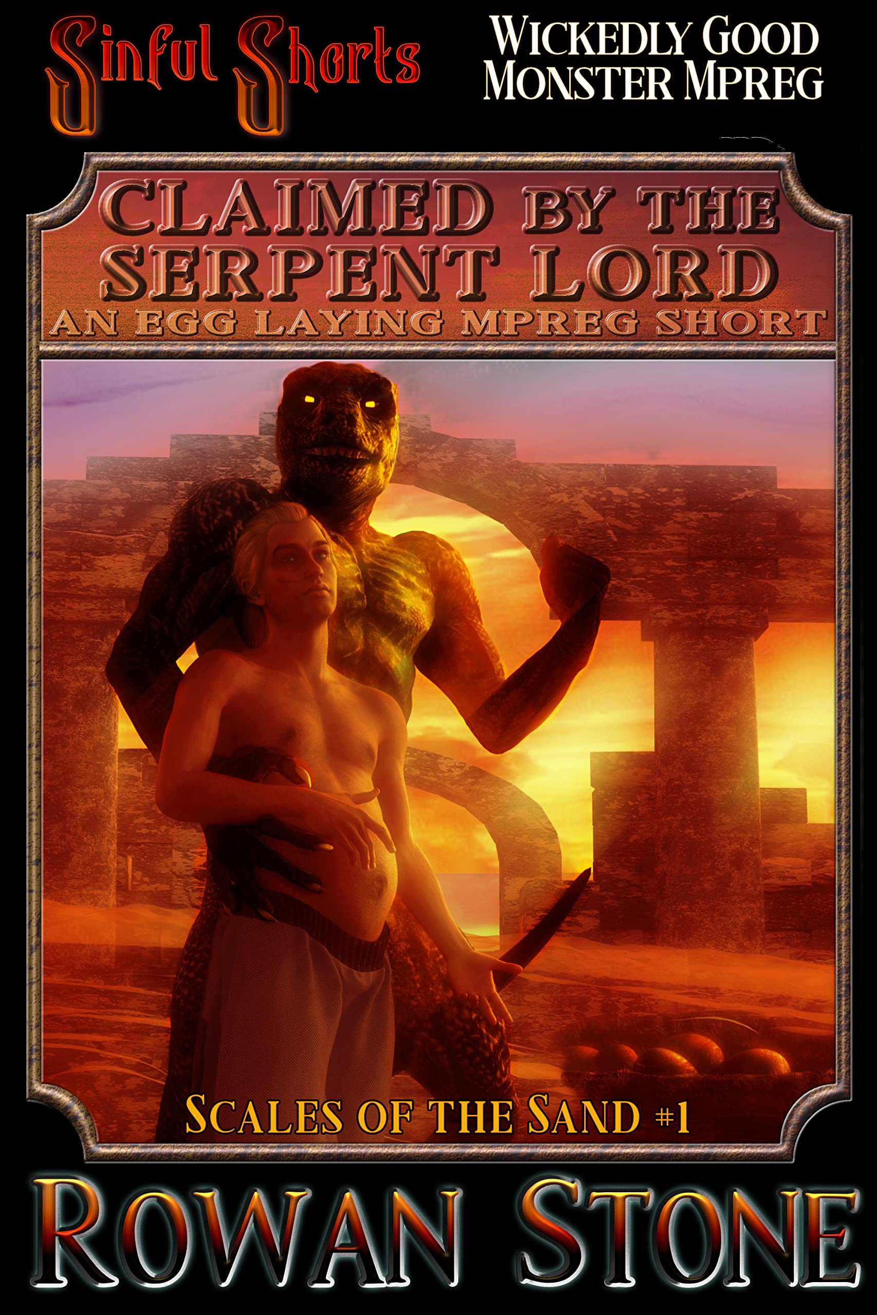 Claimed by the Serpent Lord: An Egg Laying Mpreg Short