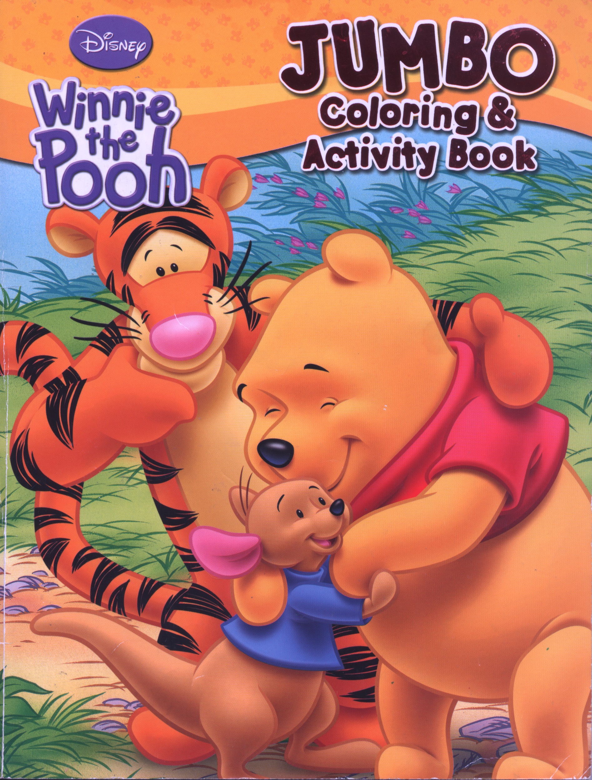 Winnie the Pooh Jumbo Coloring and Activity Book by Janet Halfmann ...