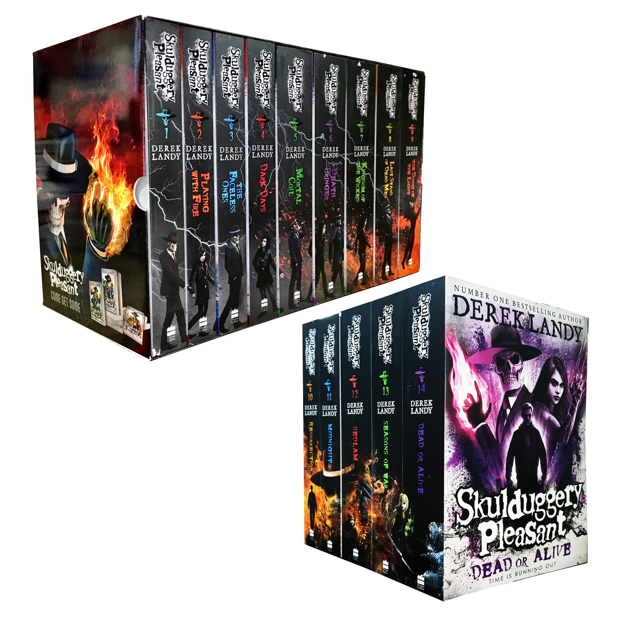 Skulduggery Pleasant Series 14 Books Collection Set By Derek Landy by