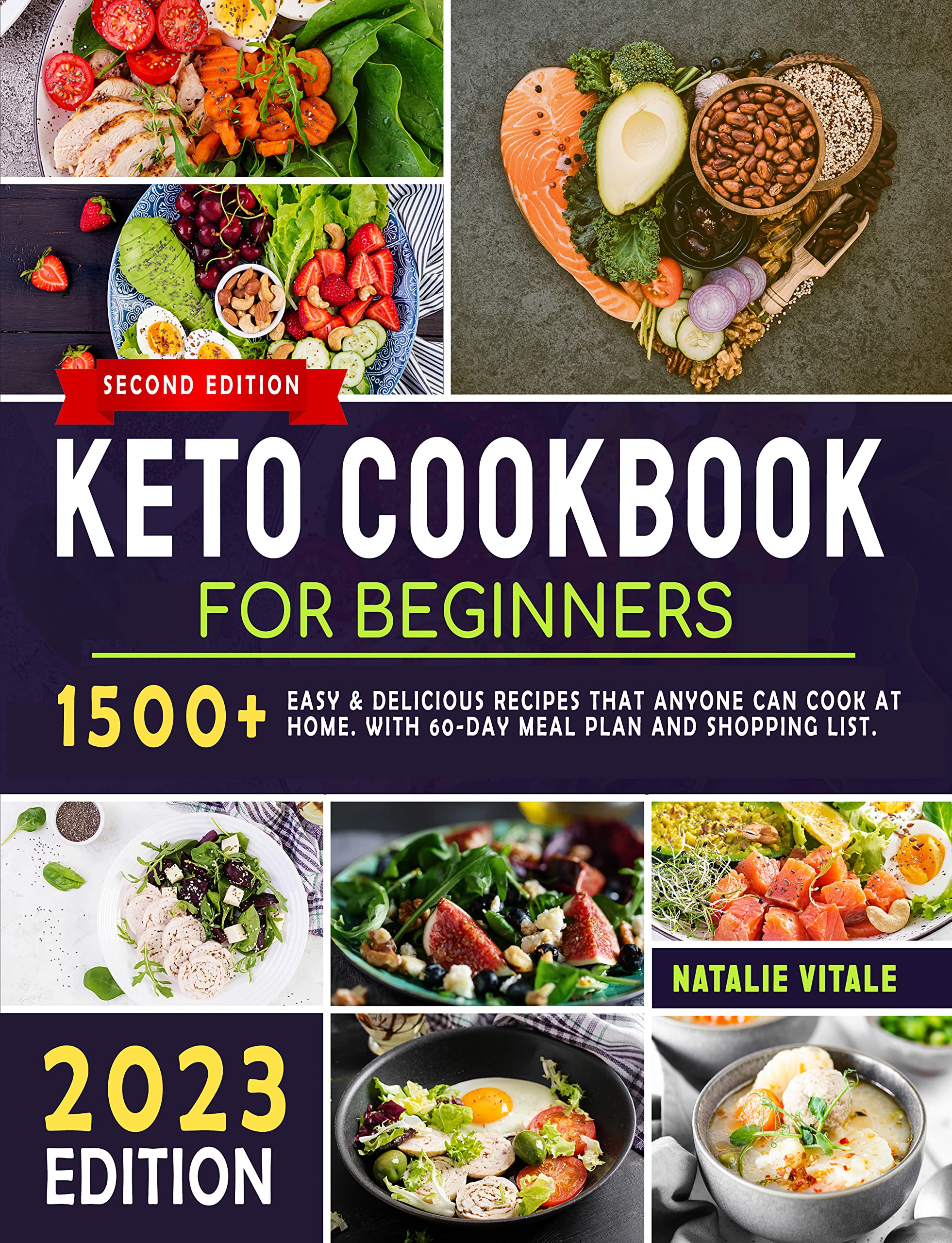 Keto Cookbook for Beginners 1500+ Easy & Delicious Recipes That Anyone Can Cook at Home. With