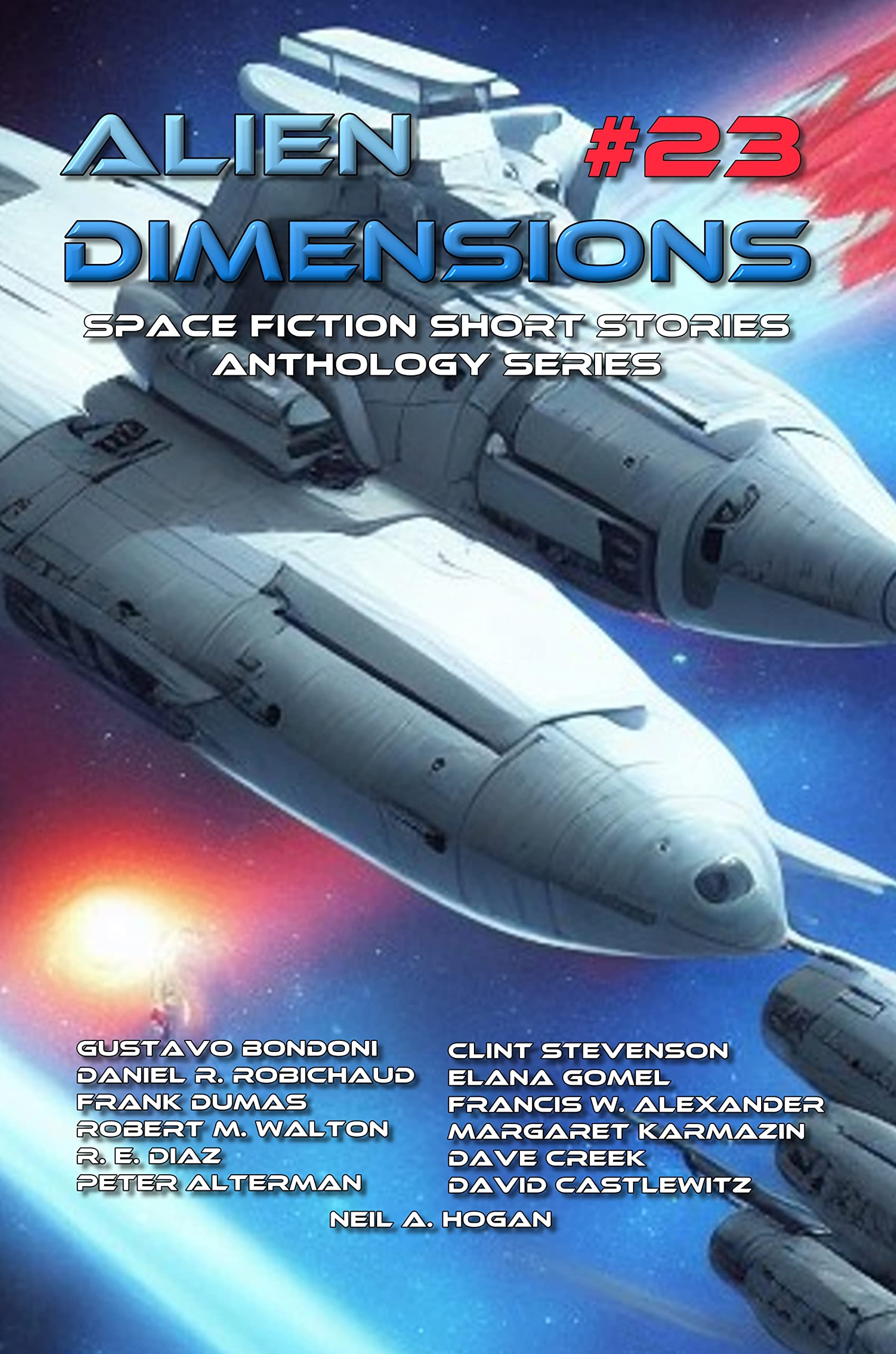 Alien Dimensions #23: Space Fiction Short Stories Anthology Series
