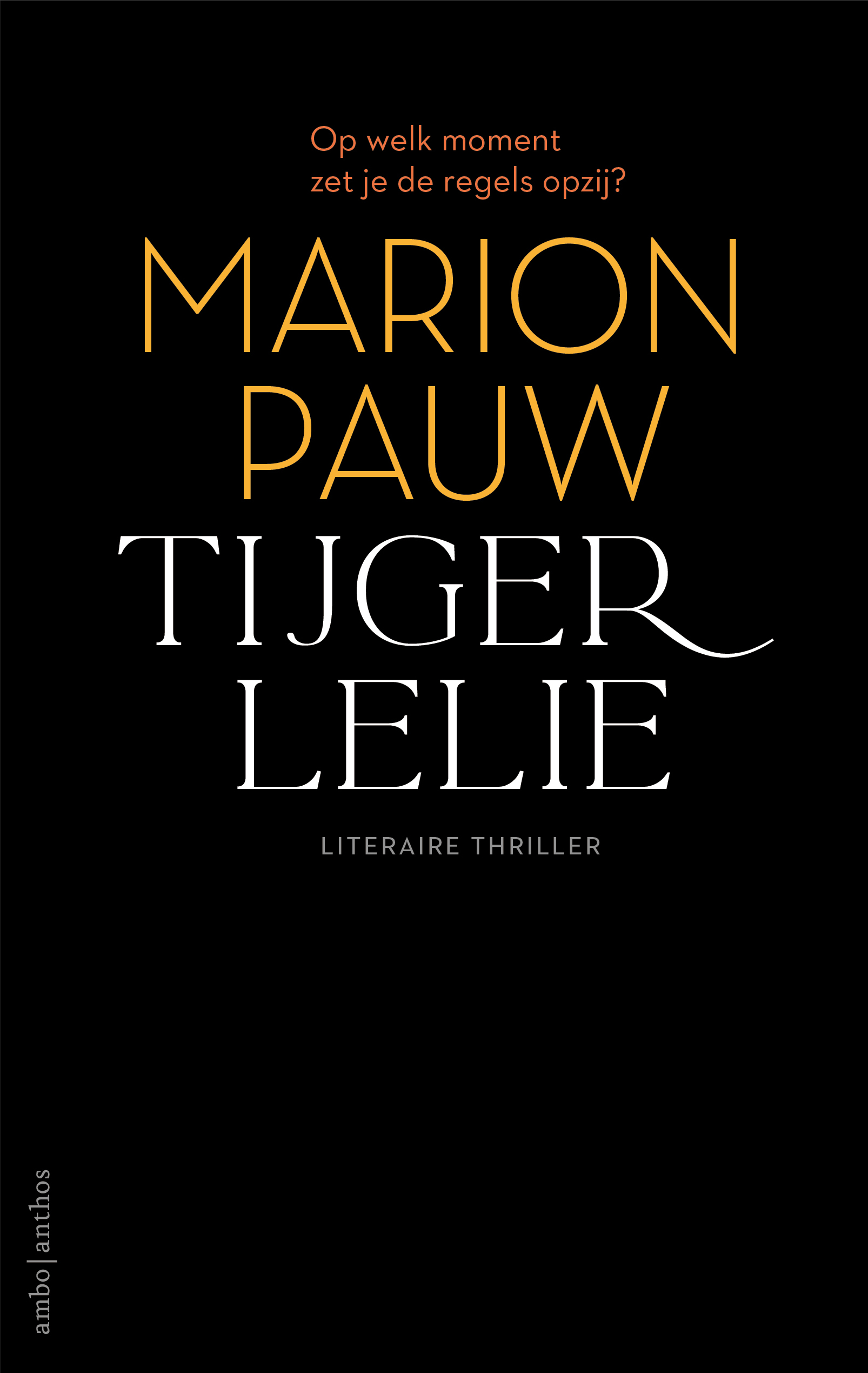 Tijgerlelie book cover