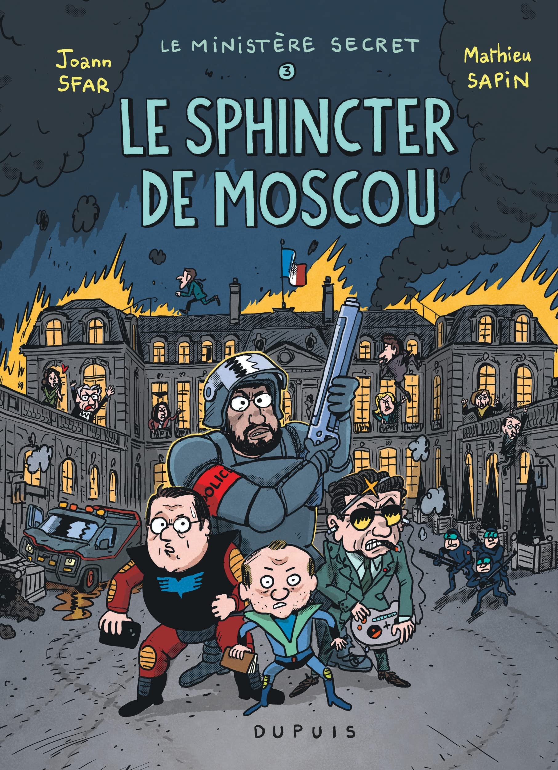 Le Ministère Secret book cover 3