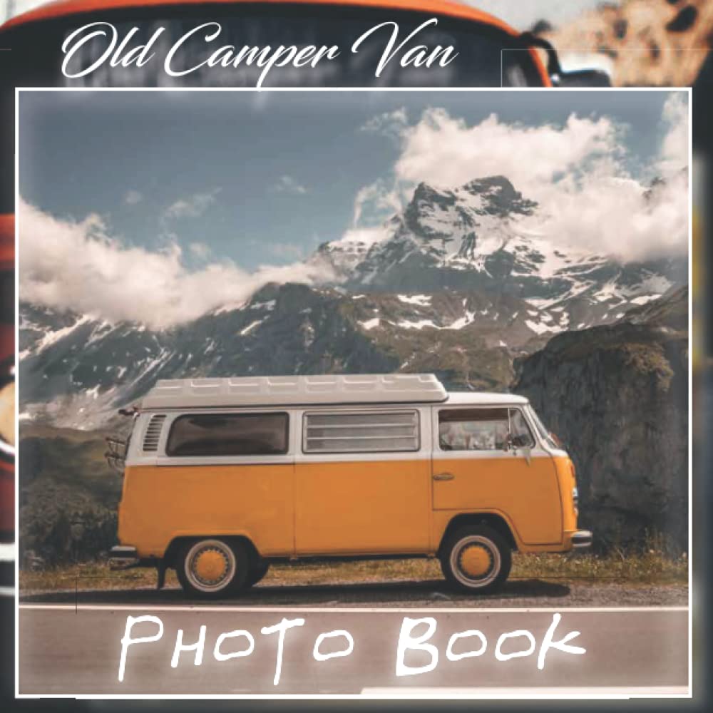 Old Camper Van old campervan Photobook consists Picture Of vintage old
