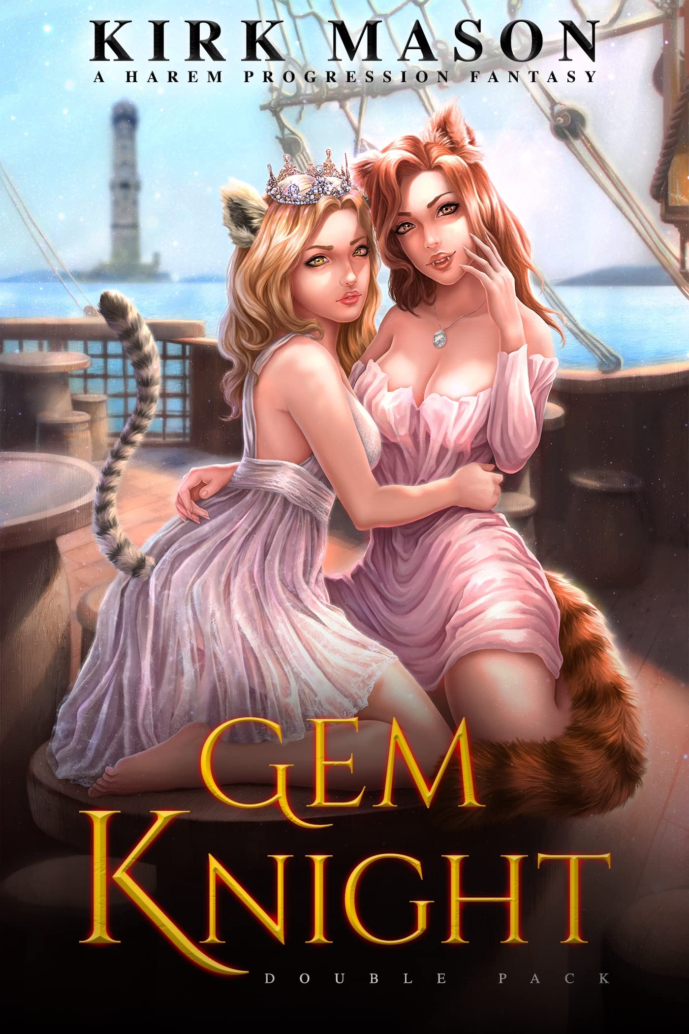 Gem Knight Double Pack A Harem Progression Fantasy by Kirk Mason