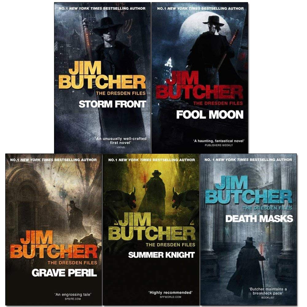 Jim Butcher Dresden Files Series 1 Collection 5 Books Set by Jim Butcher Goodreads