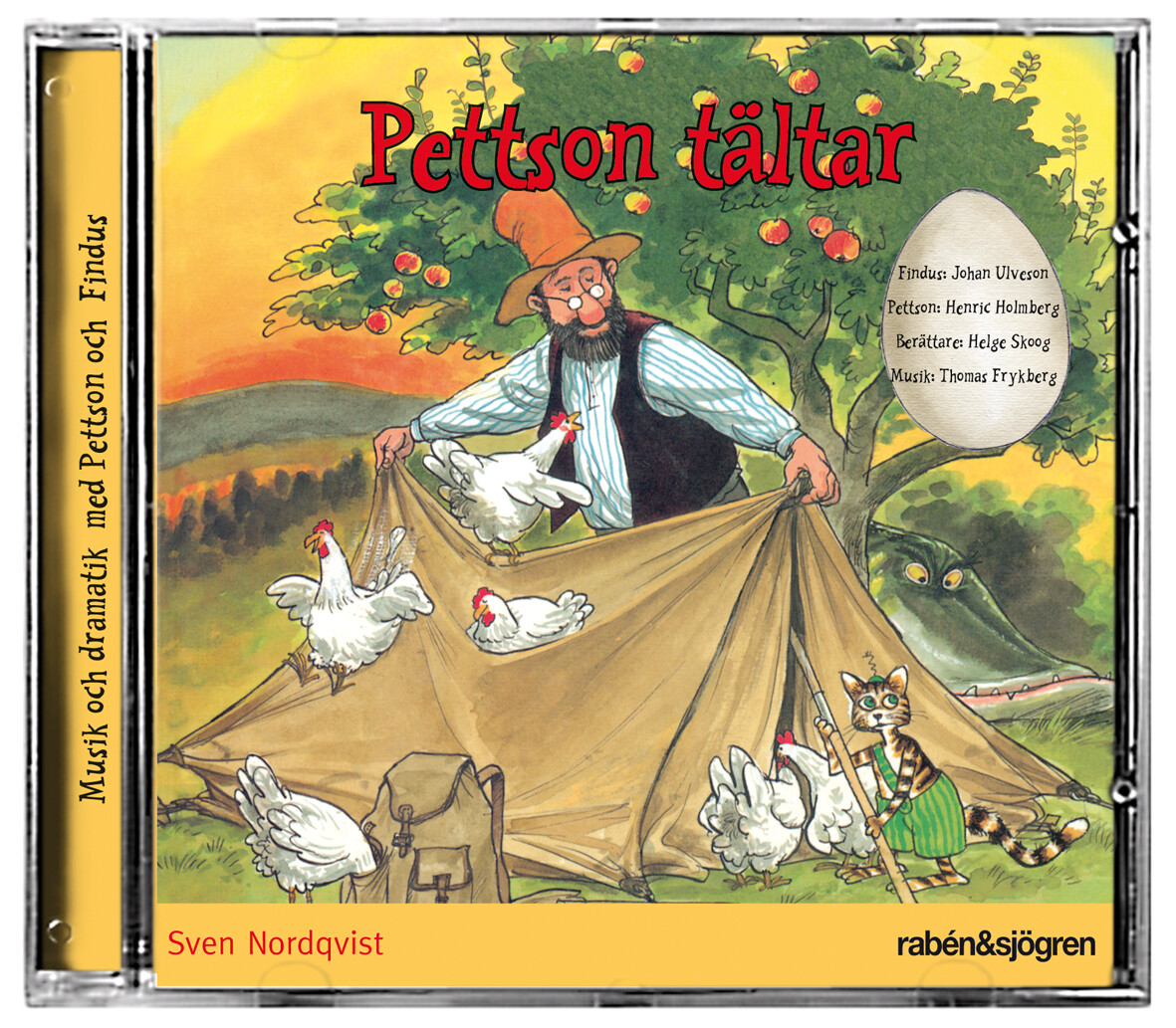 Pettson och Findus Pettson tältar (dramatiserad) by Sven Nordqvist