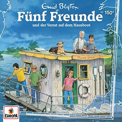 Fünf Freunde und der Verrat auf dem Hausboot book cover