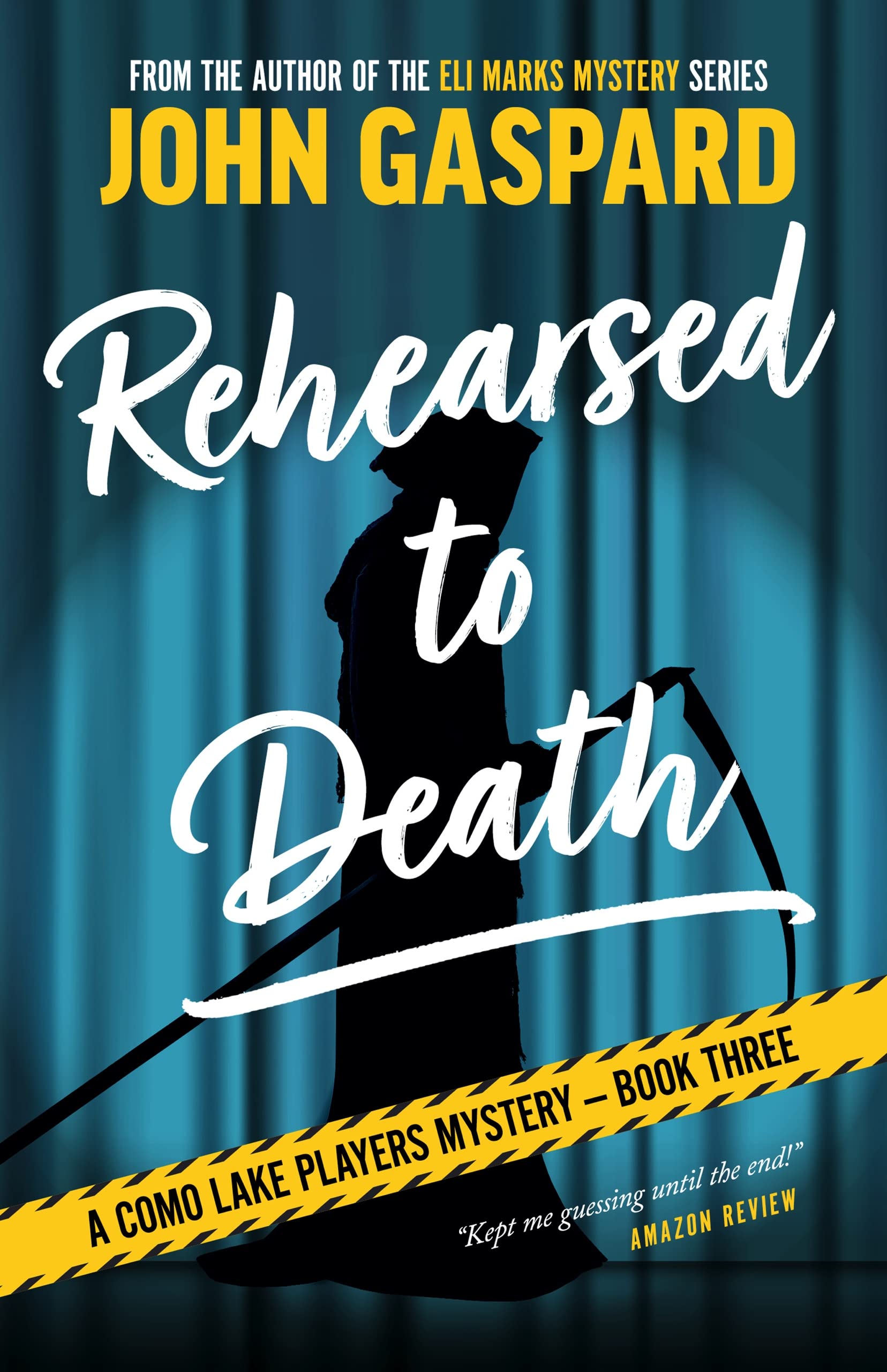 Rehearsed to Death book cover