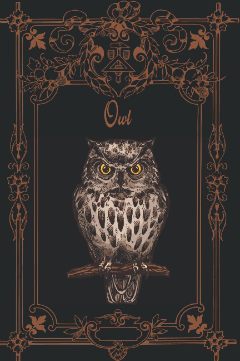 Owl Perfect Owl notebook journal for Owl lovers (120 pages) . by Syd