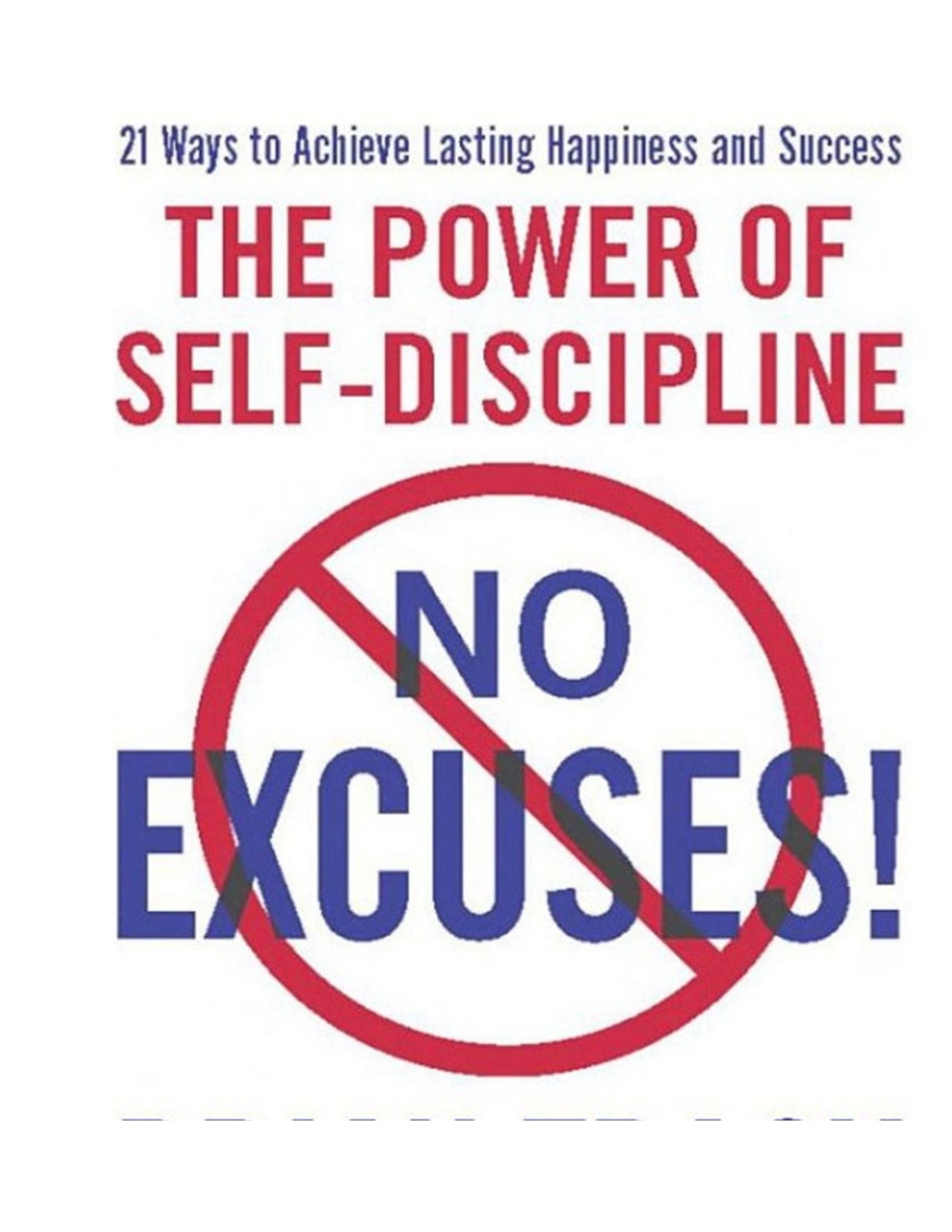 THE POWER OF SELF DISCIPLINE book cover