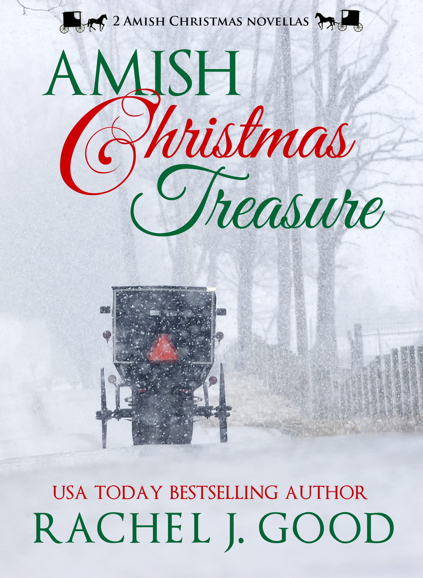 Amish Christmas Treasure book cover