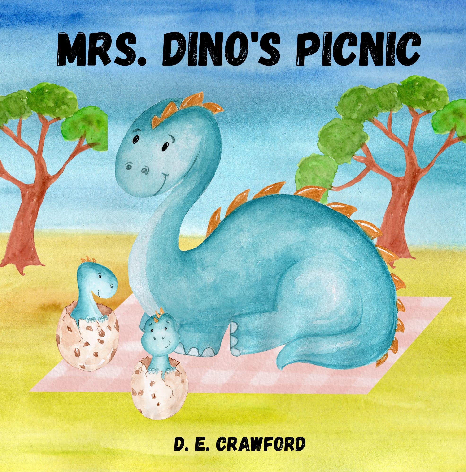 Mrs. Dino's Picnic A Dinosaur Counting Story Book to Teach Numbers to