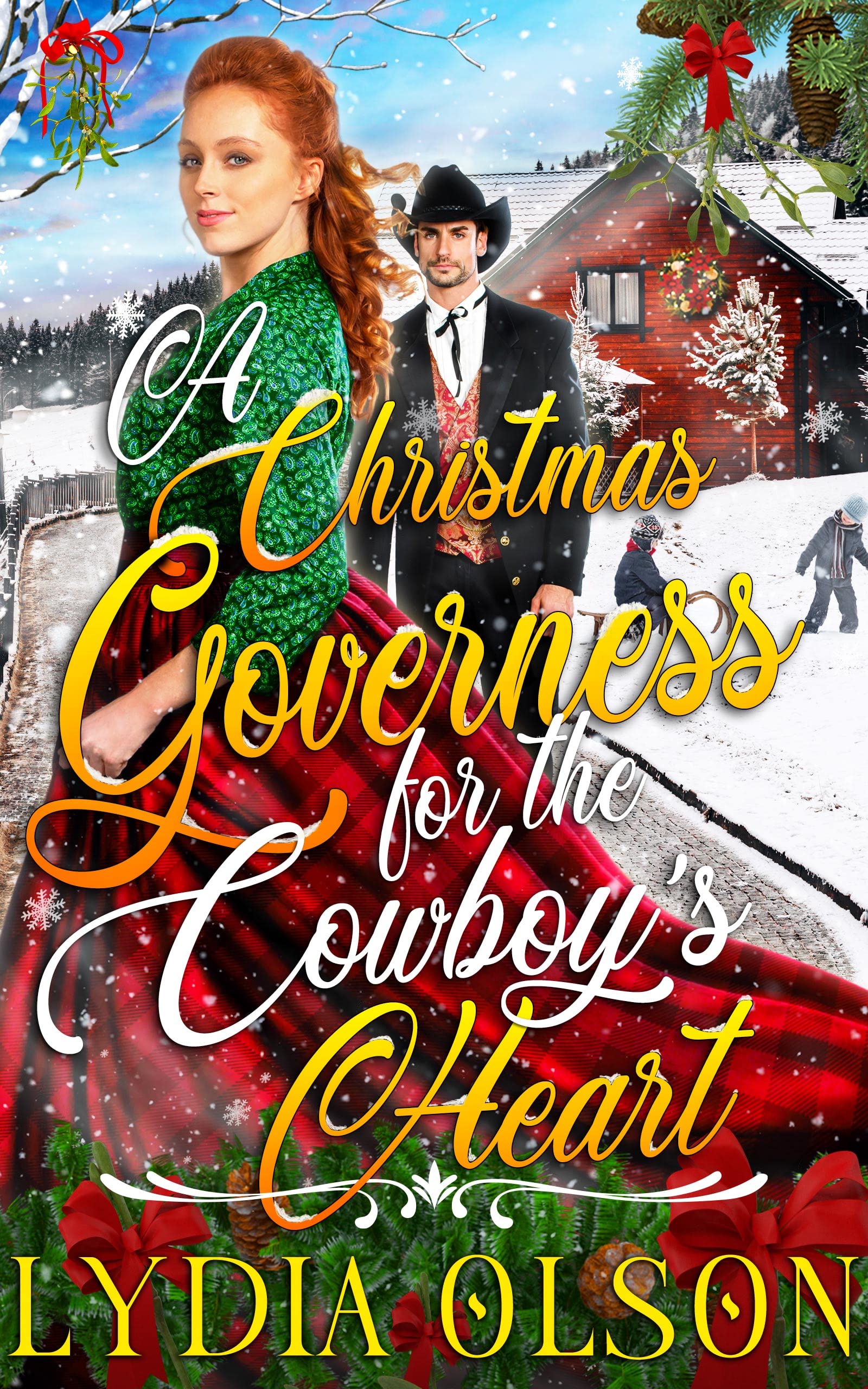 A Christmas Governess for the Cowboy's Heart