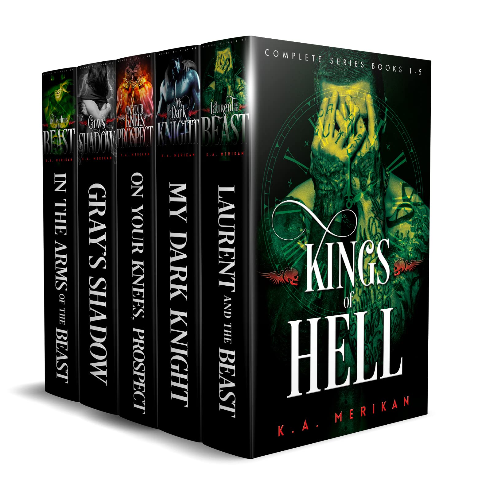 Kings of Hell MC Box Set by K.A. Merikan Goodreads