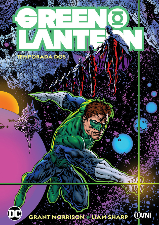Green Lantern de Grant Morrison book cover 2