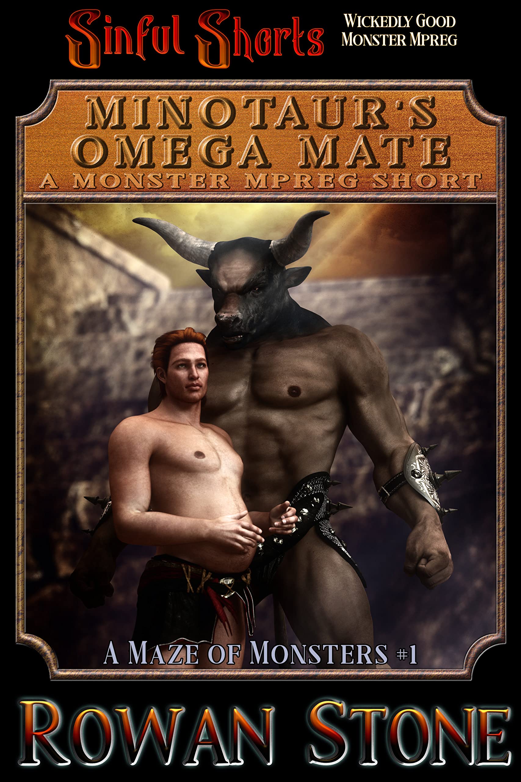 Minotaur's Omega Mate: A Monster Mpreg Short