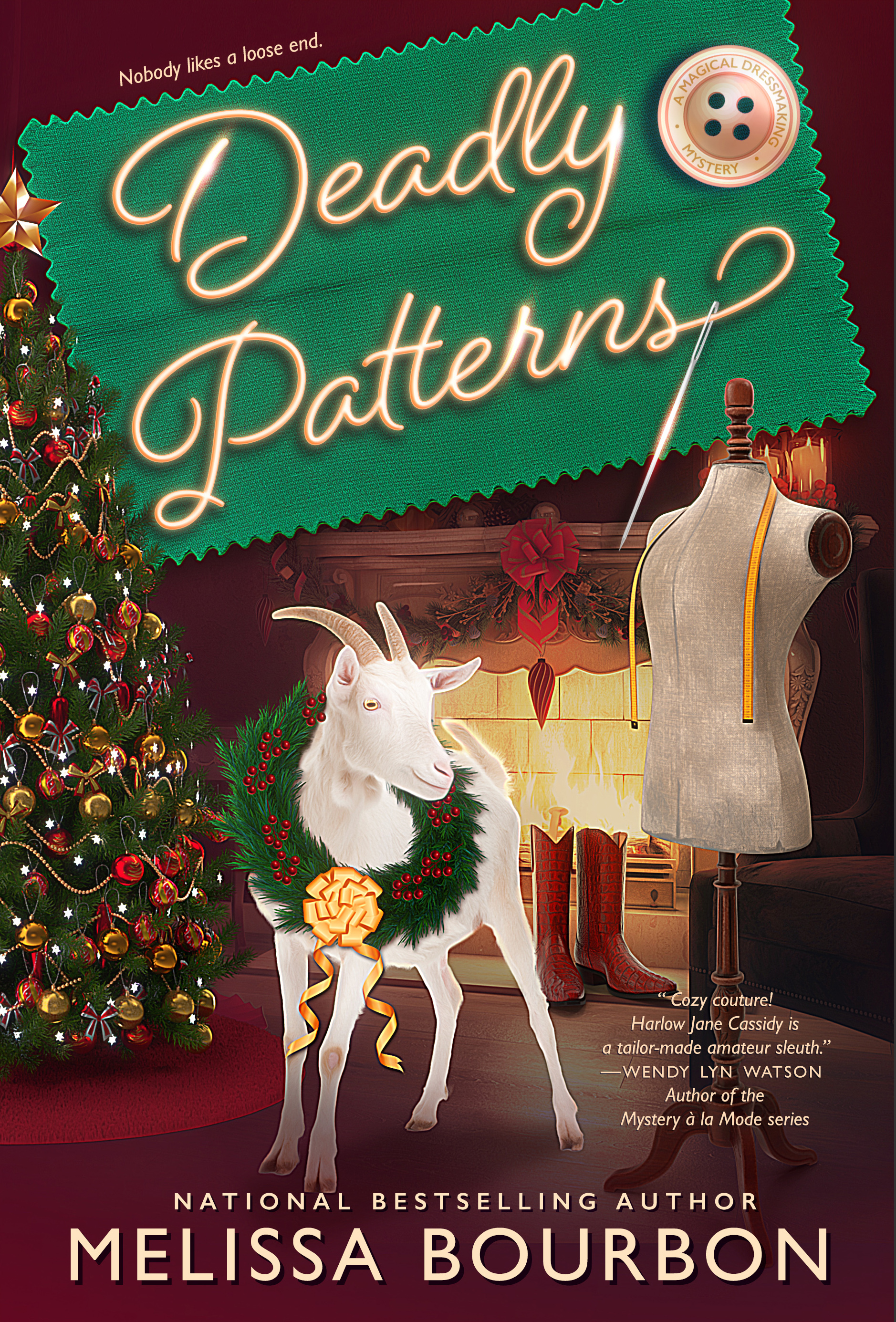 Harlow Cassidy (Magical Dressmaking) Mysteries book cover 3