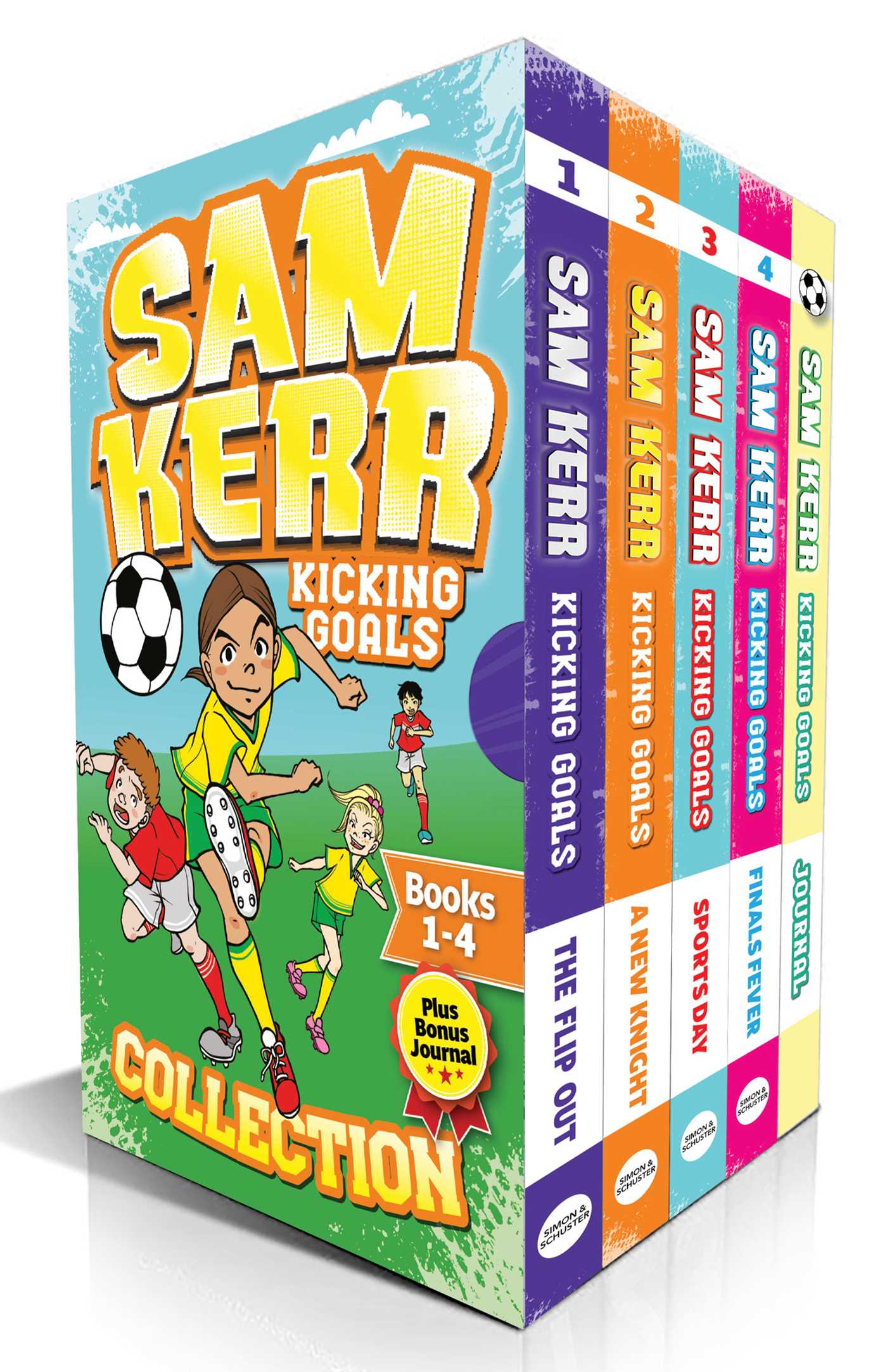 Sam Kerr Kicking Goals Collection: Featuring books 1-4 and a bonus