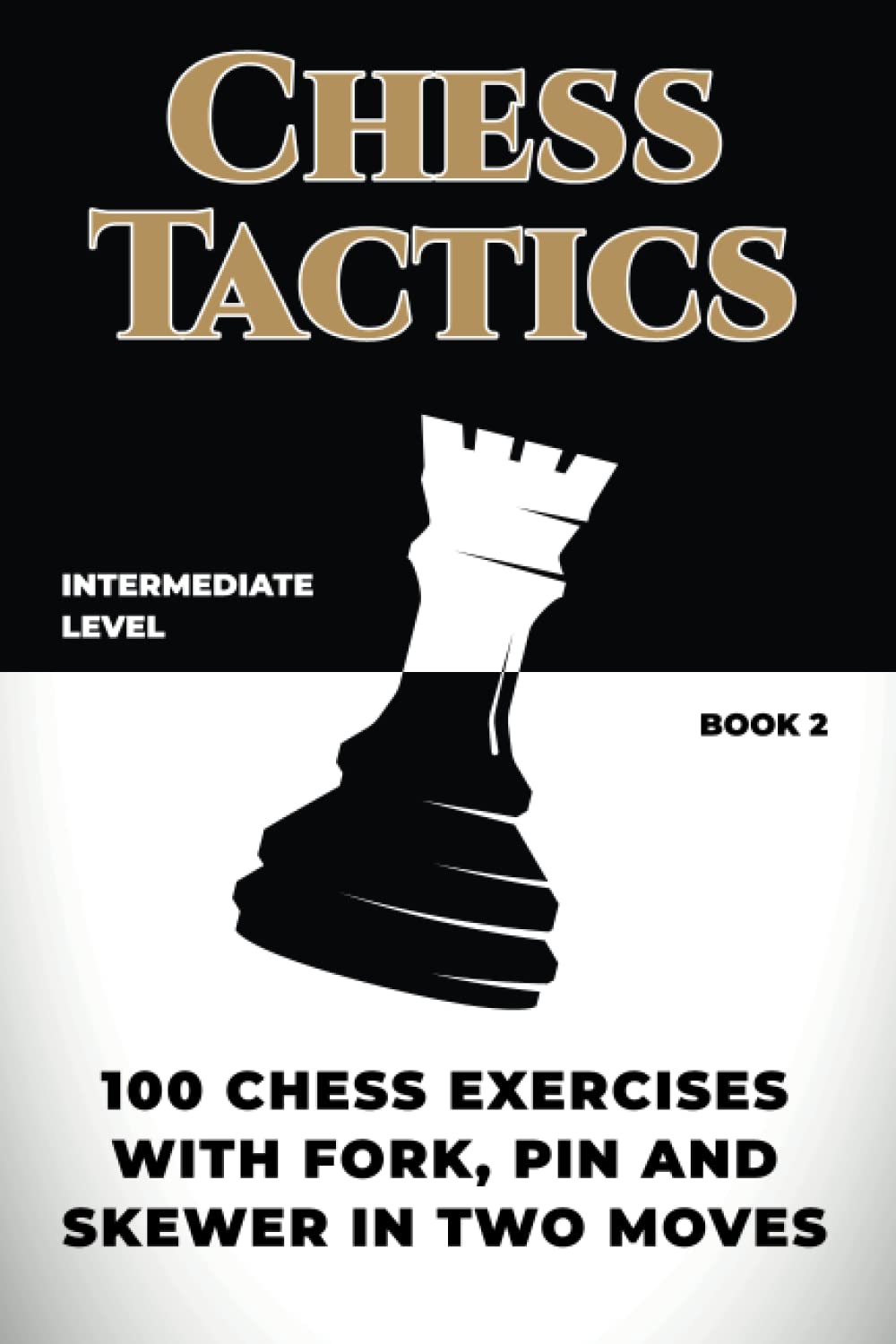 Chess Tactics 100 Chess Exercises with Fork, Pin and Skewer in Two