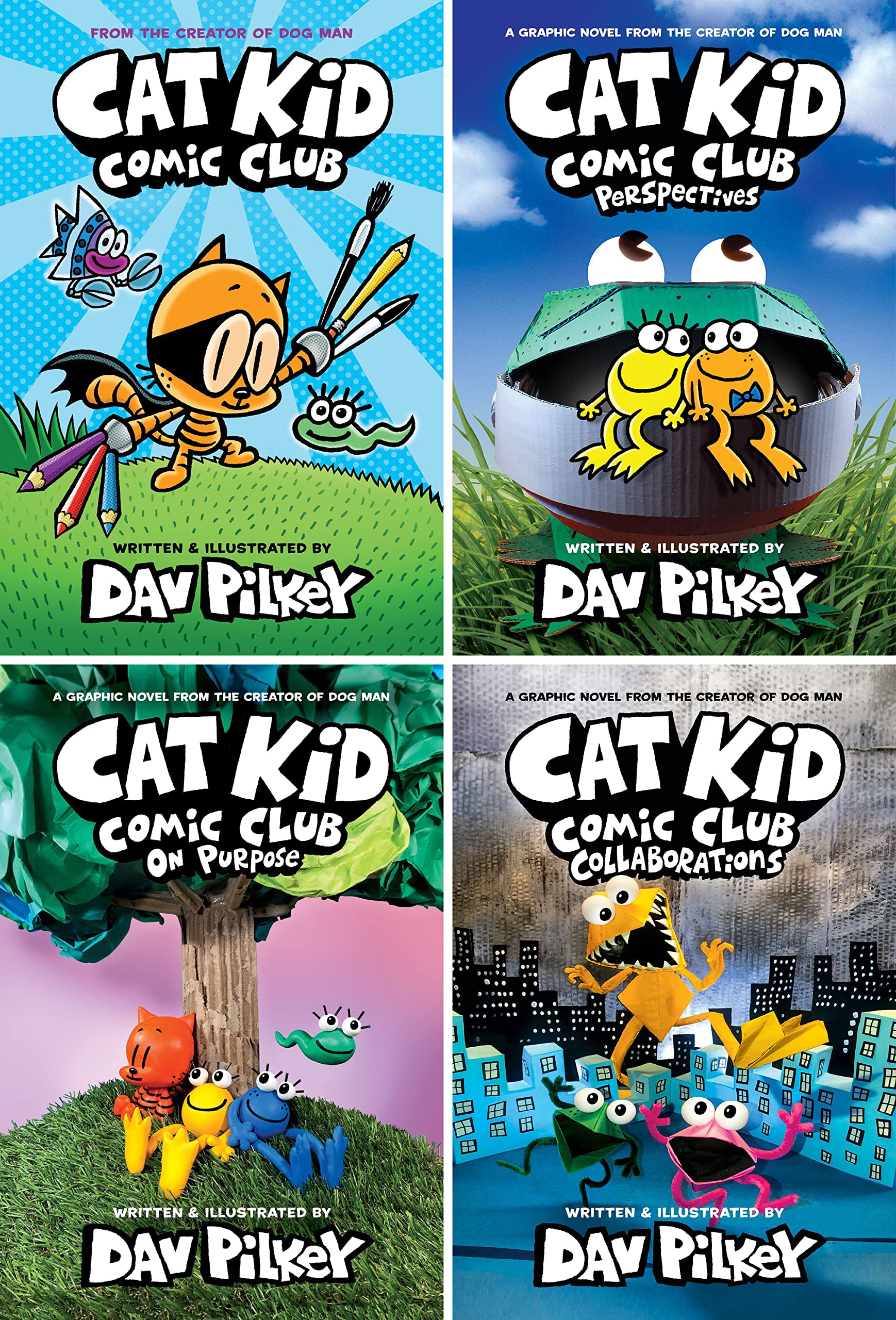 Cat Kid Comic Club Series Set