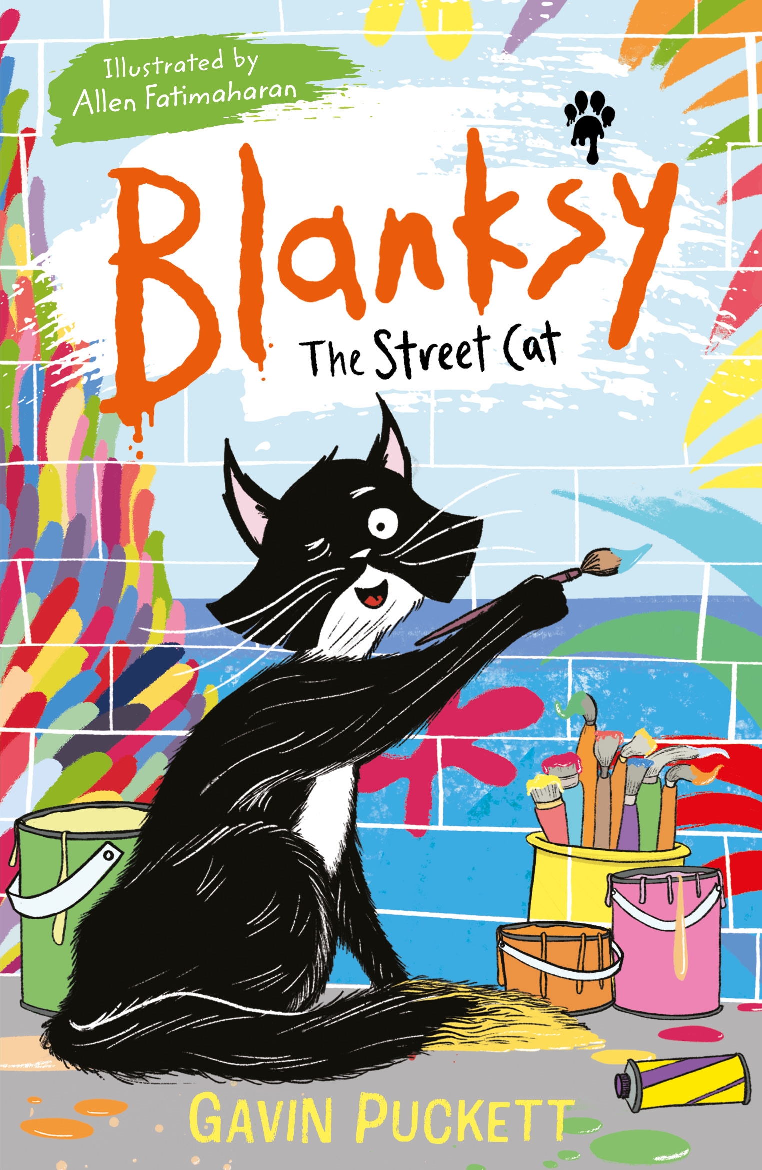 Blanksy the Street Cat: A cat with a talent for murals and a talented busker star in this heart-warming and gently funny tale.