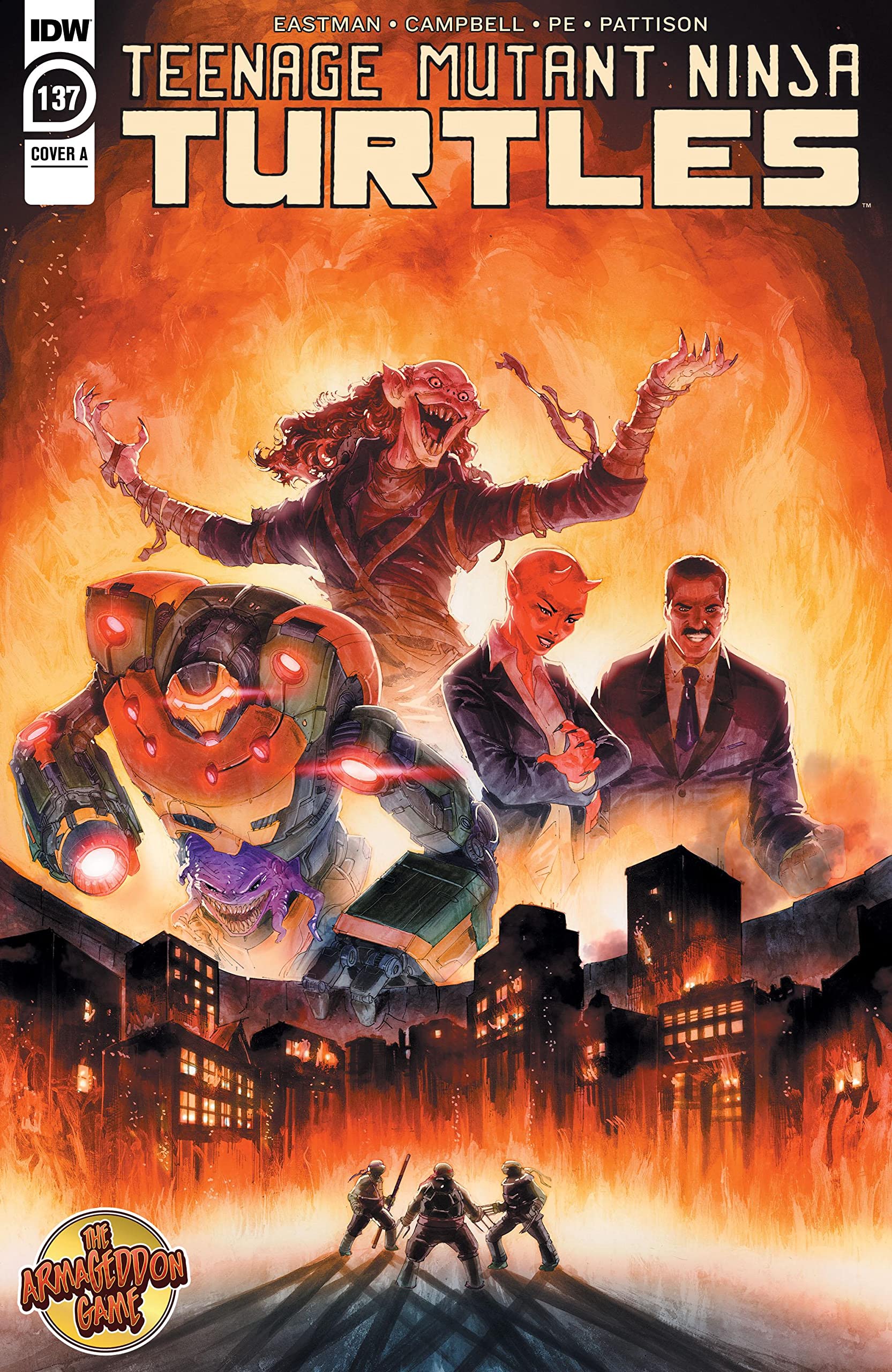 Teenage Mutant Ninja Turtles #137