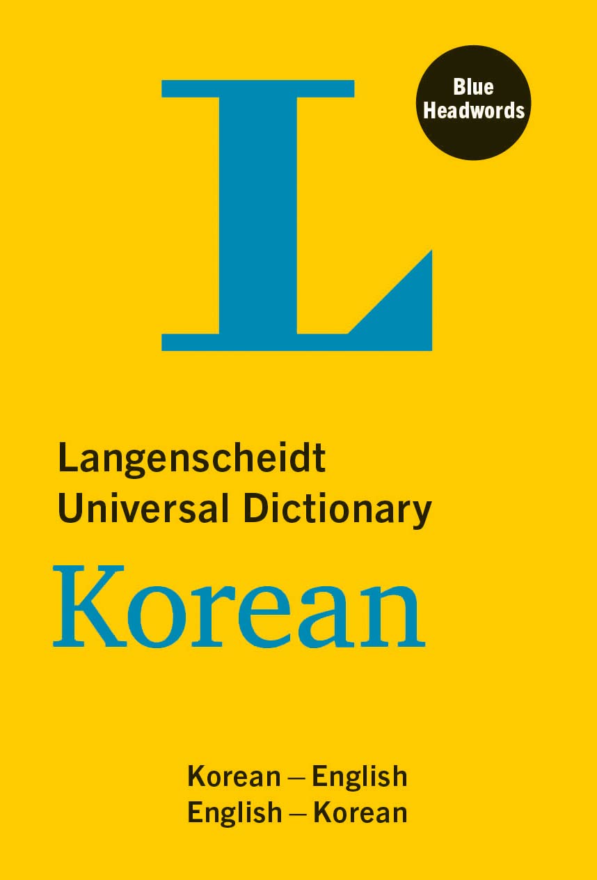 Langenscheidt Universal Dictionary Korean KoreanEnglish/English