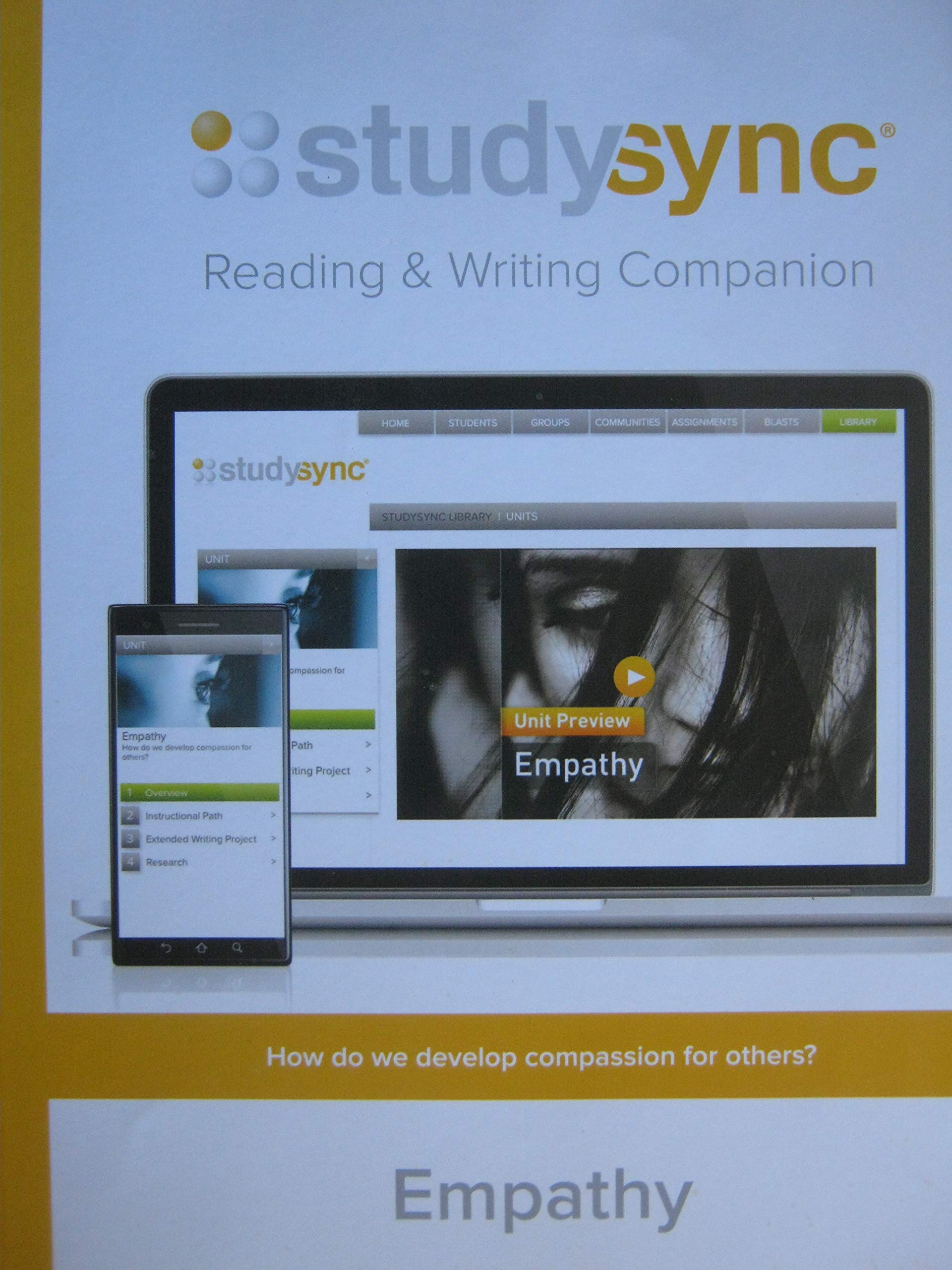 StudySync Grade 9, Reading and Writing Companion Unit 1 by StudySync
