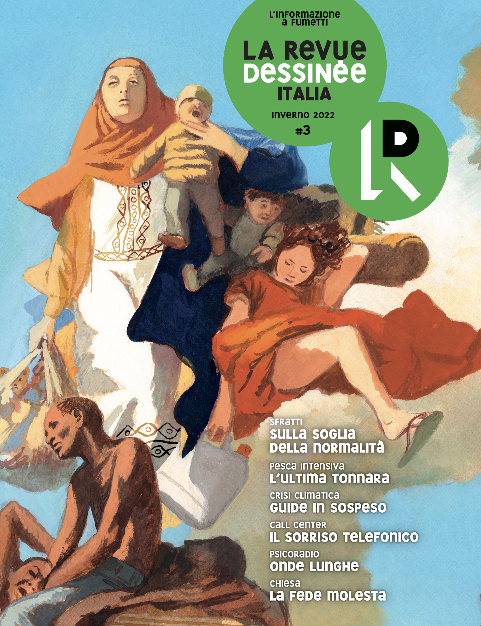 La Revue Dessinée Italia book cover 3