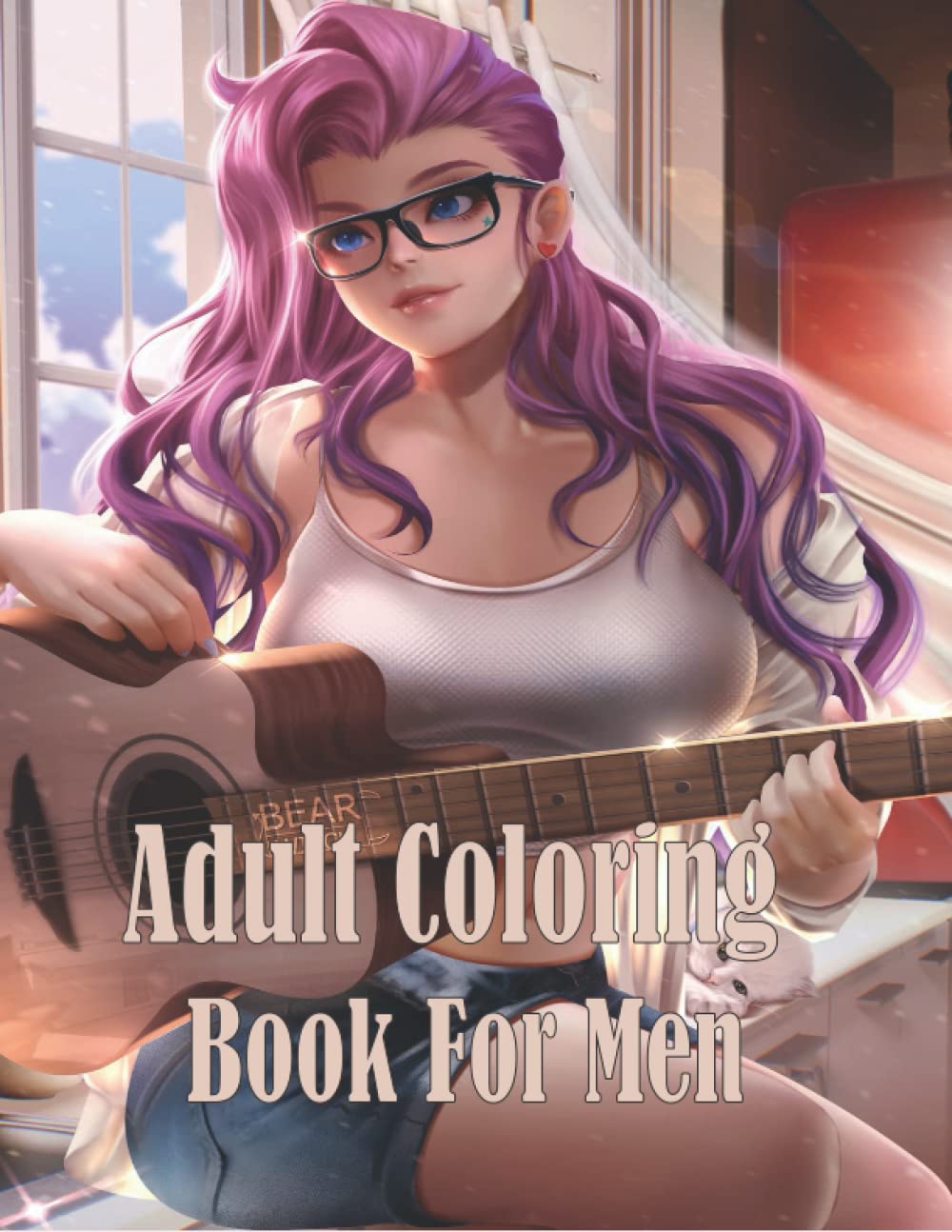 Adult Coloring Book For Men: Sexy Women, Hot Girls and Naughty, Pin-Up Models - NSFW Erotic ...