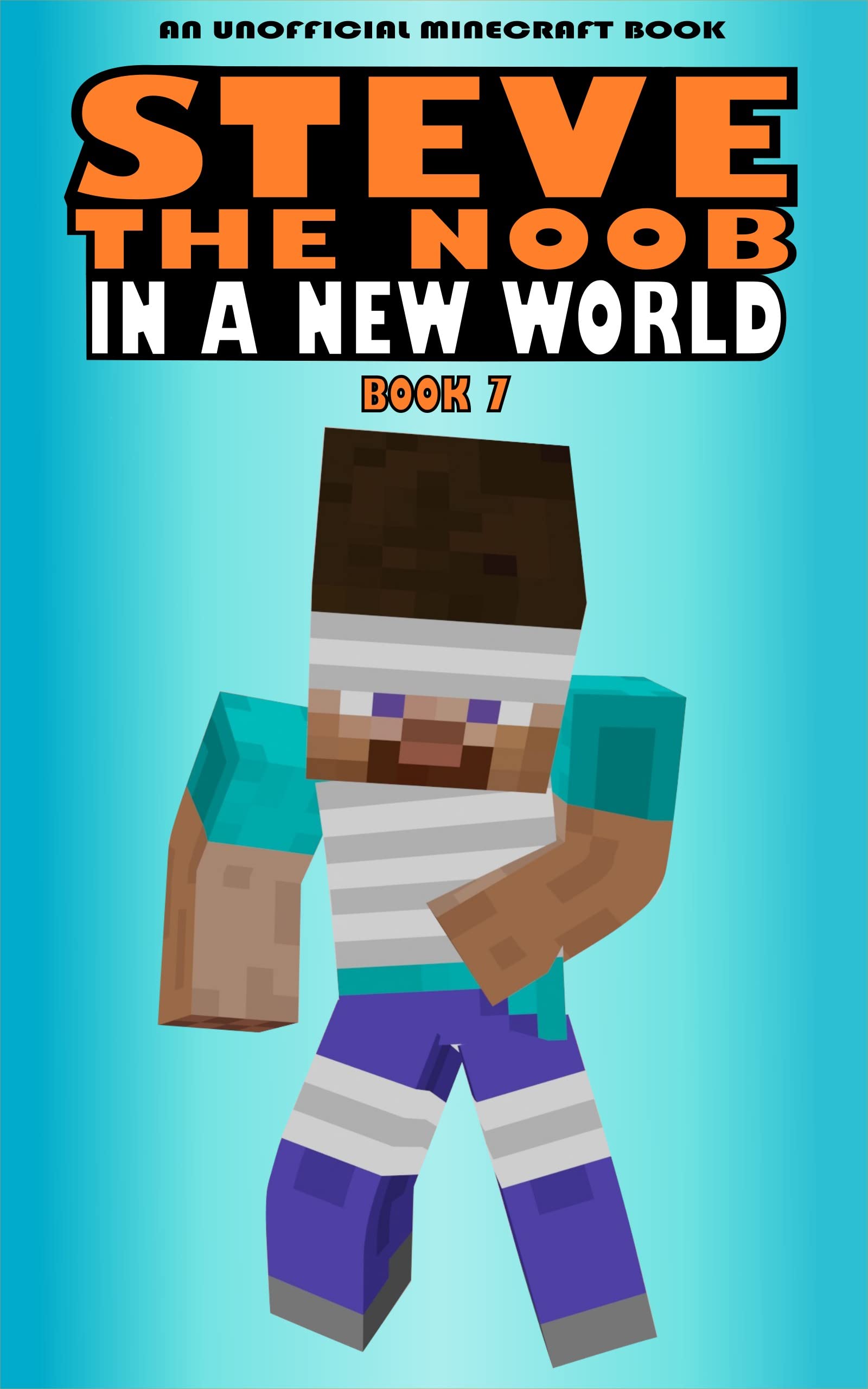 Steve the Noob in a New World book cover