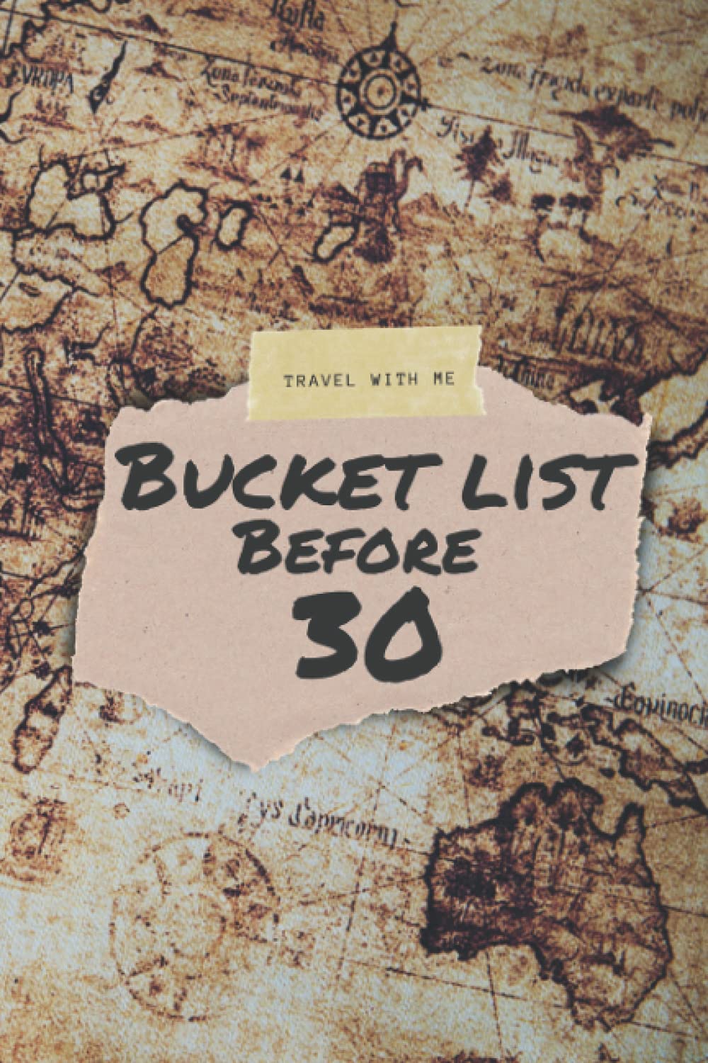 Bucket List Before 30 Guided Journal Bucketlist Notebook to Fill In