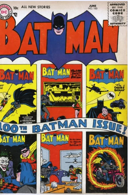 Batman (1940-2011) #100 book cover