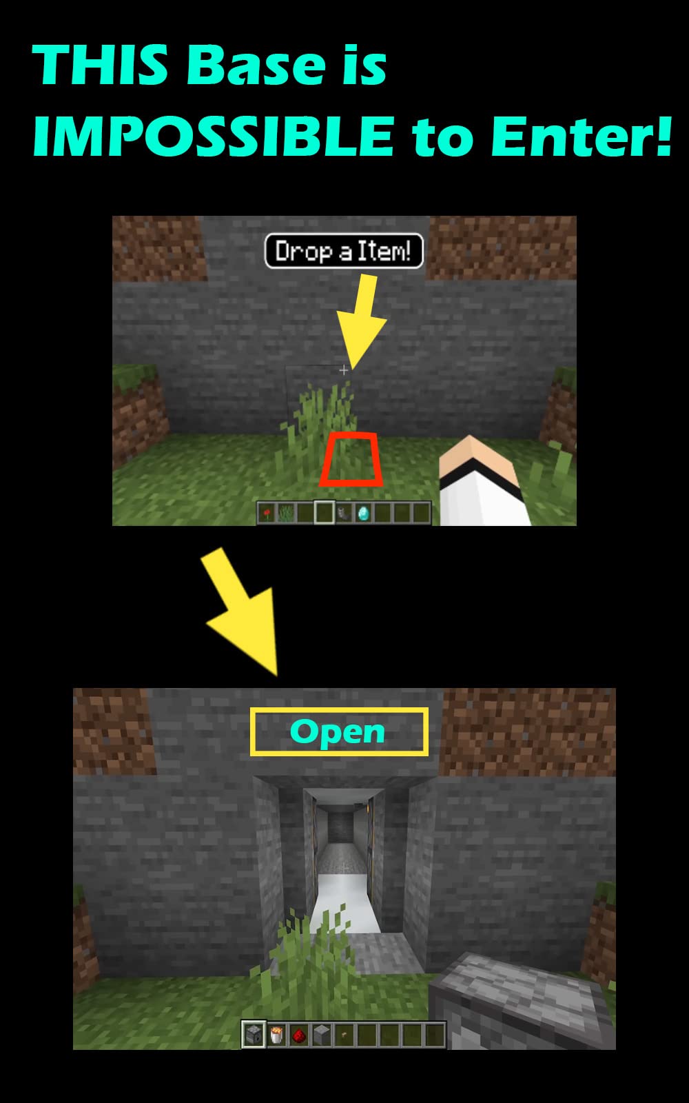 Minecraft: THIS Base is IMPOSSIBLE to Enter!