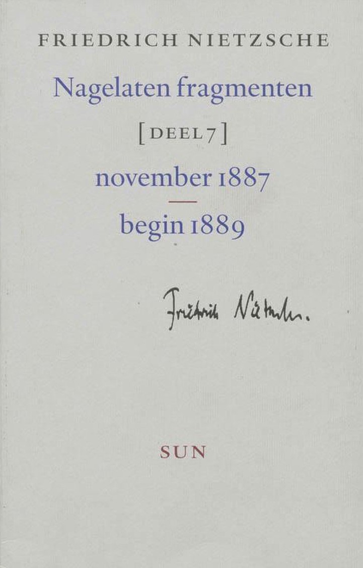 Nagelaten fragmenten; deel 7 book cover