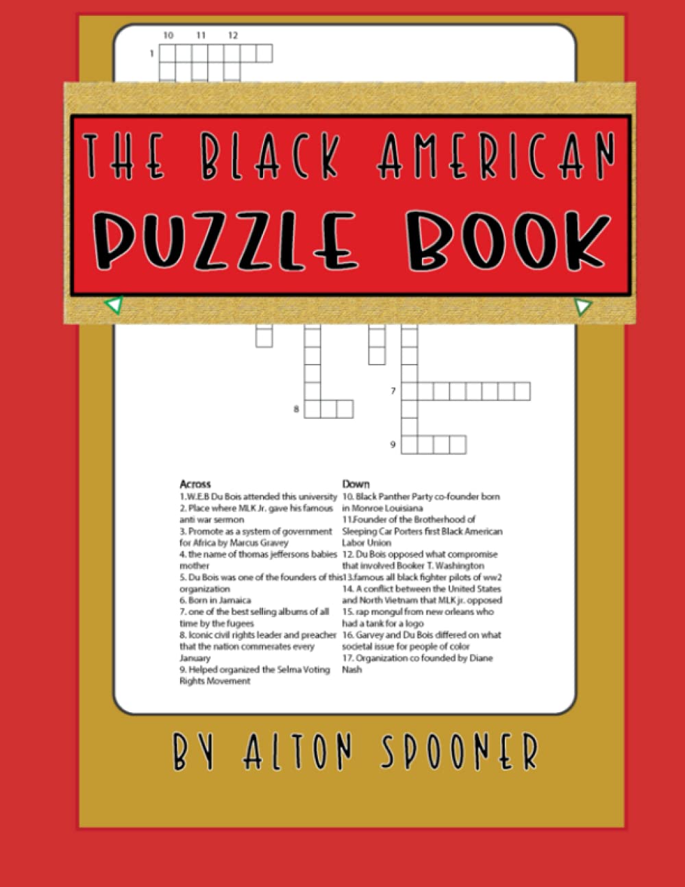 The Black American Puzzle Book A Crossword Puzzle and Word Search Book