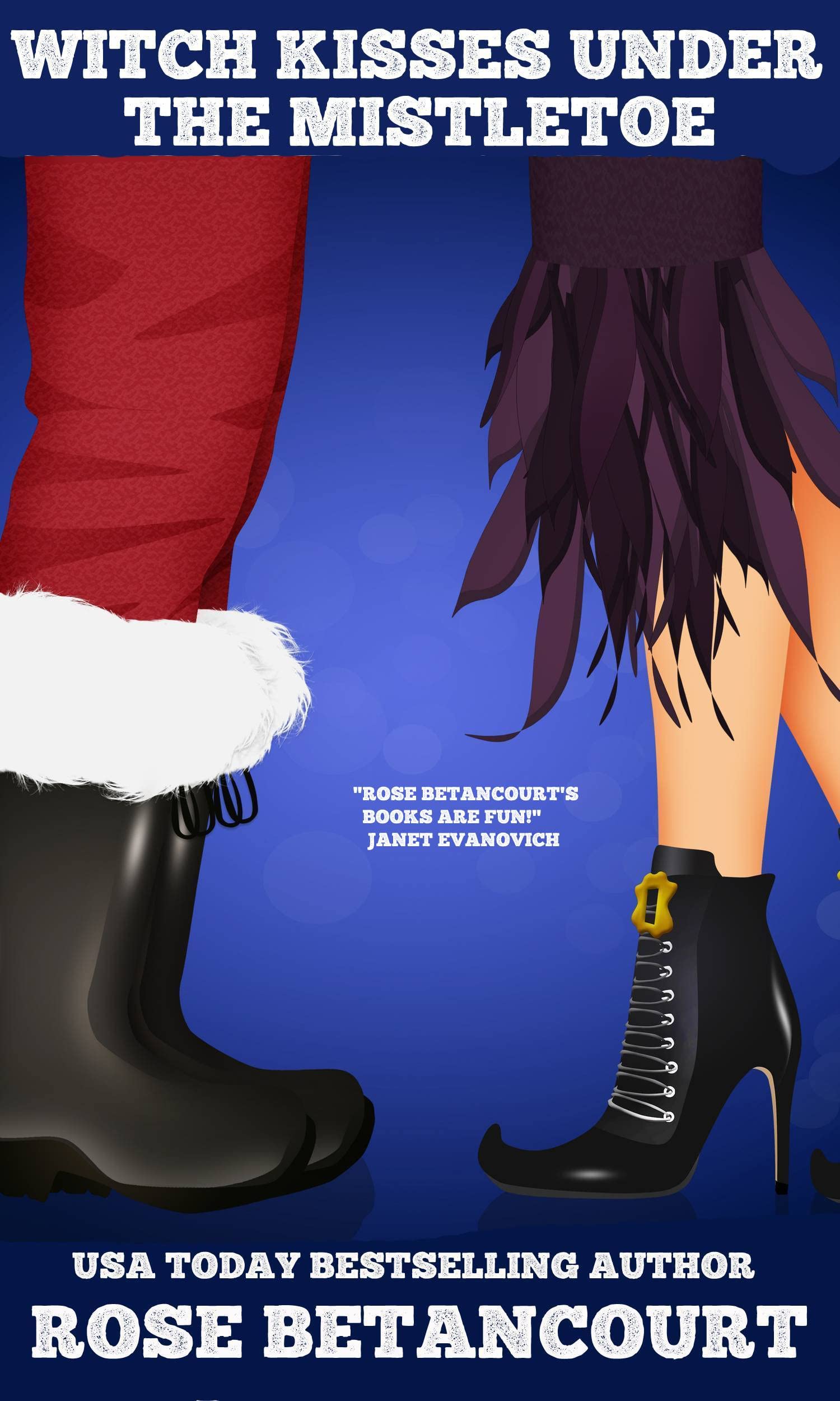 Witch Kisses Under the Mistletoe book cover