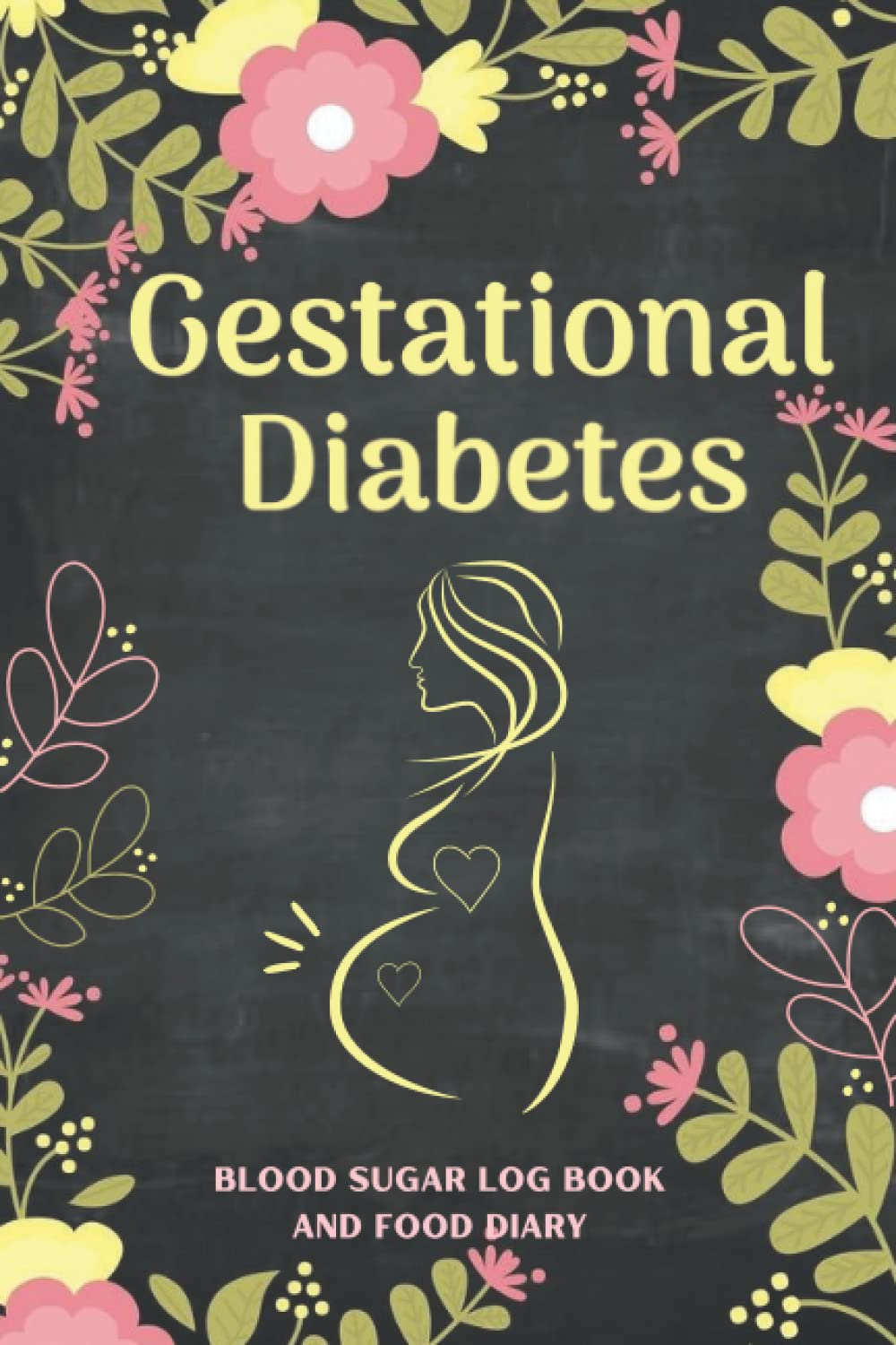 Gestational Diabetes Log Book Blood Sugar and Food Diary Simple