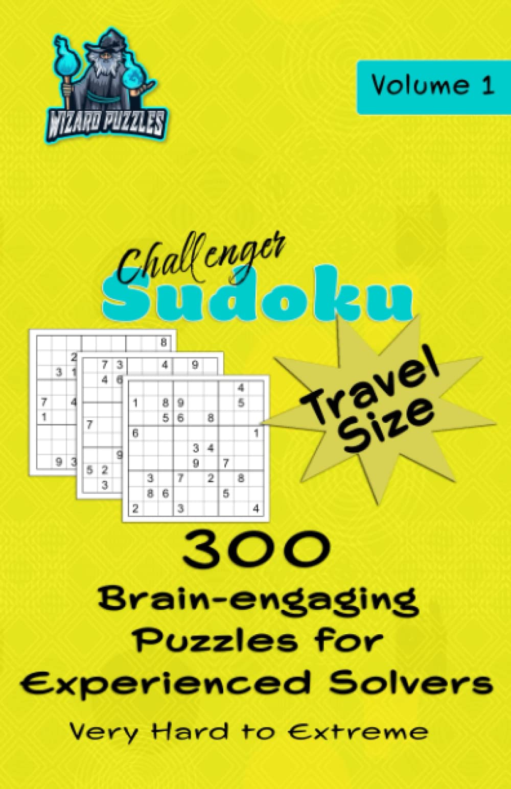 Challenger Sudoku Travel Size Volume 1 300 BrainEngaging Puzzles