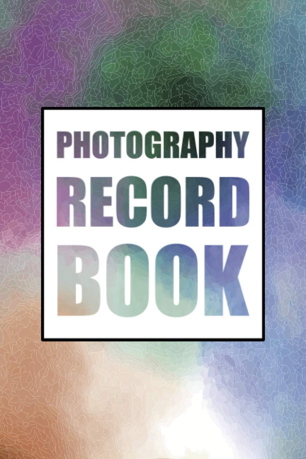 Photography Record Book Photo and Photography Log Book to Record and
