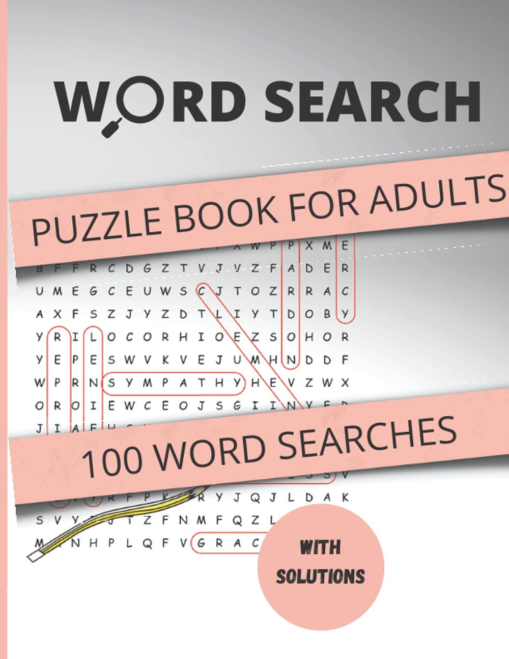 100 Word Search for Adults: Word Find Puzzles for Seniors, Word Fill ...