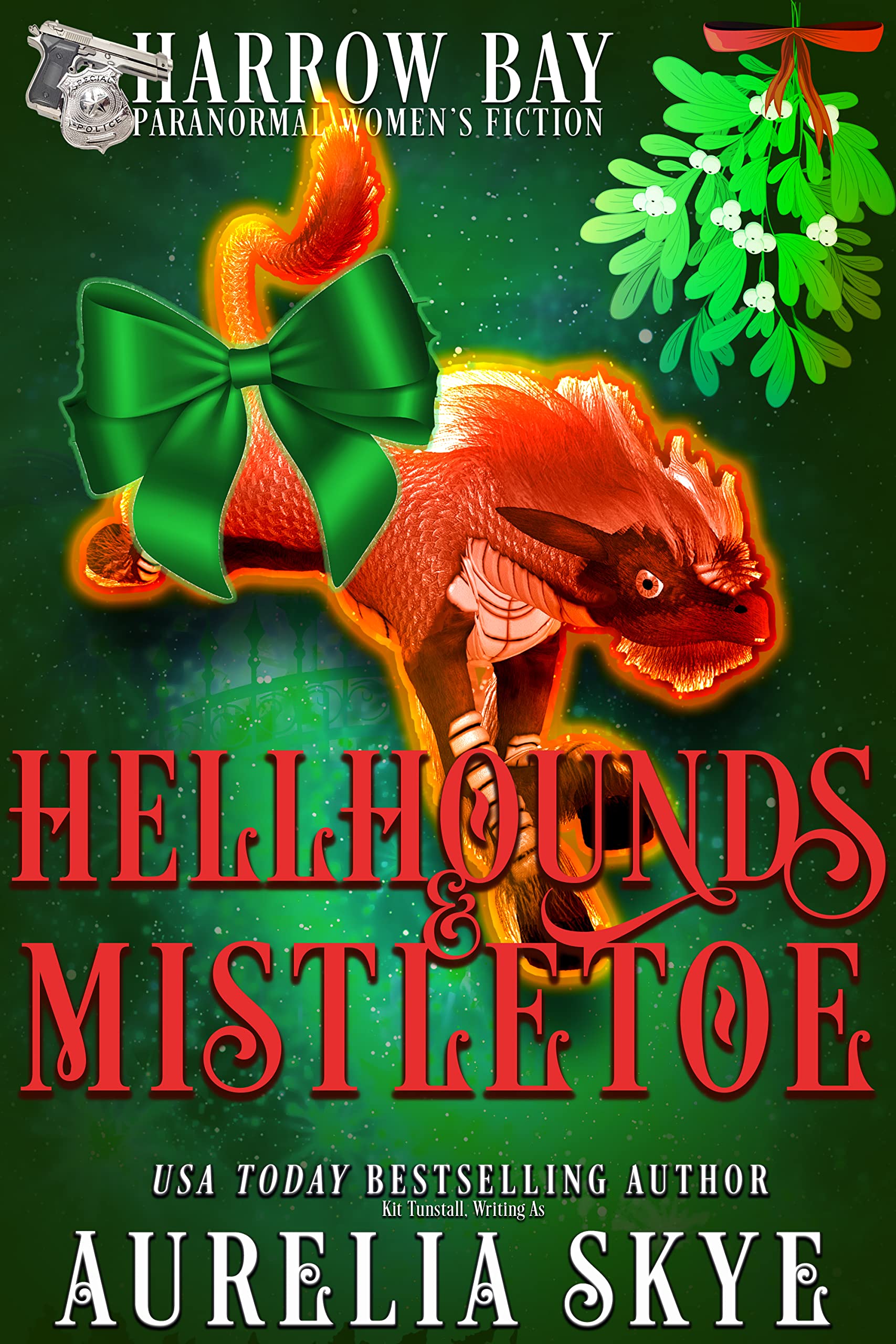 Hellhounds & Mistletoe book cover