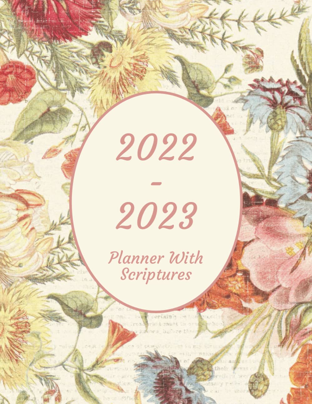 20222023 Planner With Scriptures Large Monthly Calendar with Bible