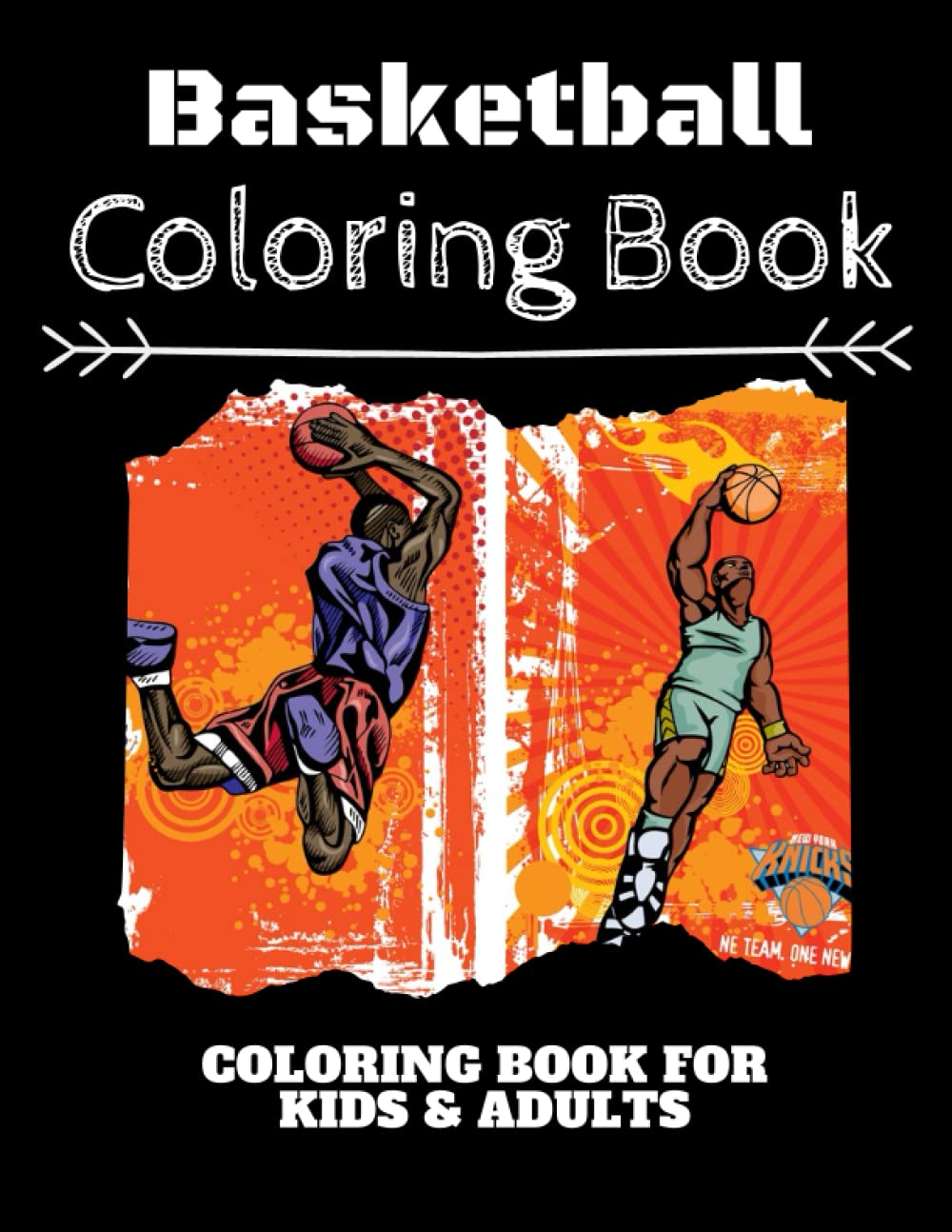 Basketball Coloring Book: Basketball Coloring Book: +20 Pages With ...