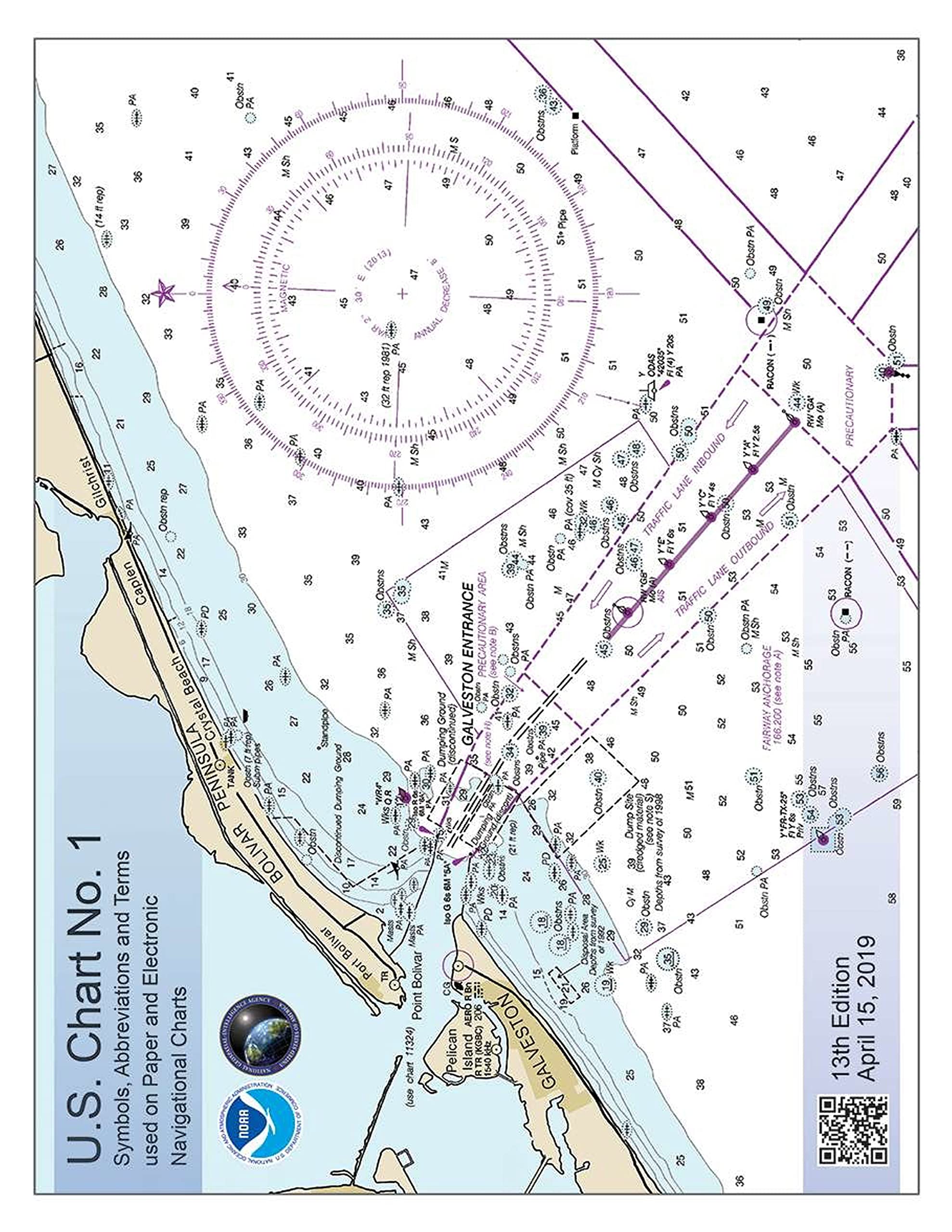 U.S. Chart No. 1 13th Edition Symbols, Abbreviations and Terms used