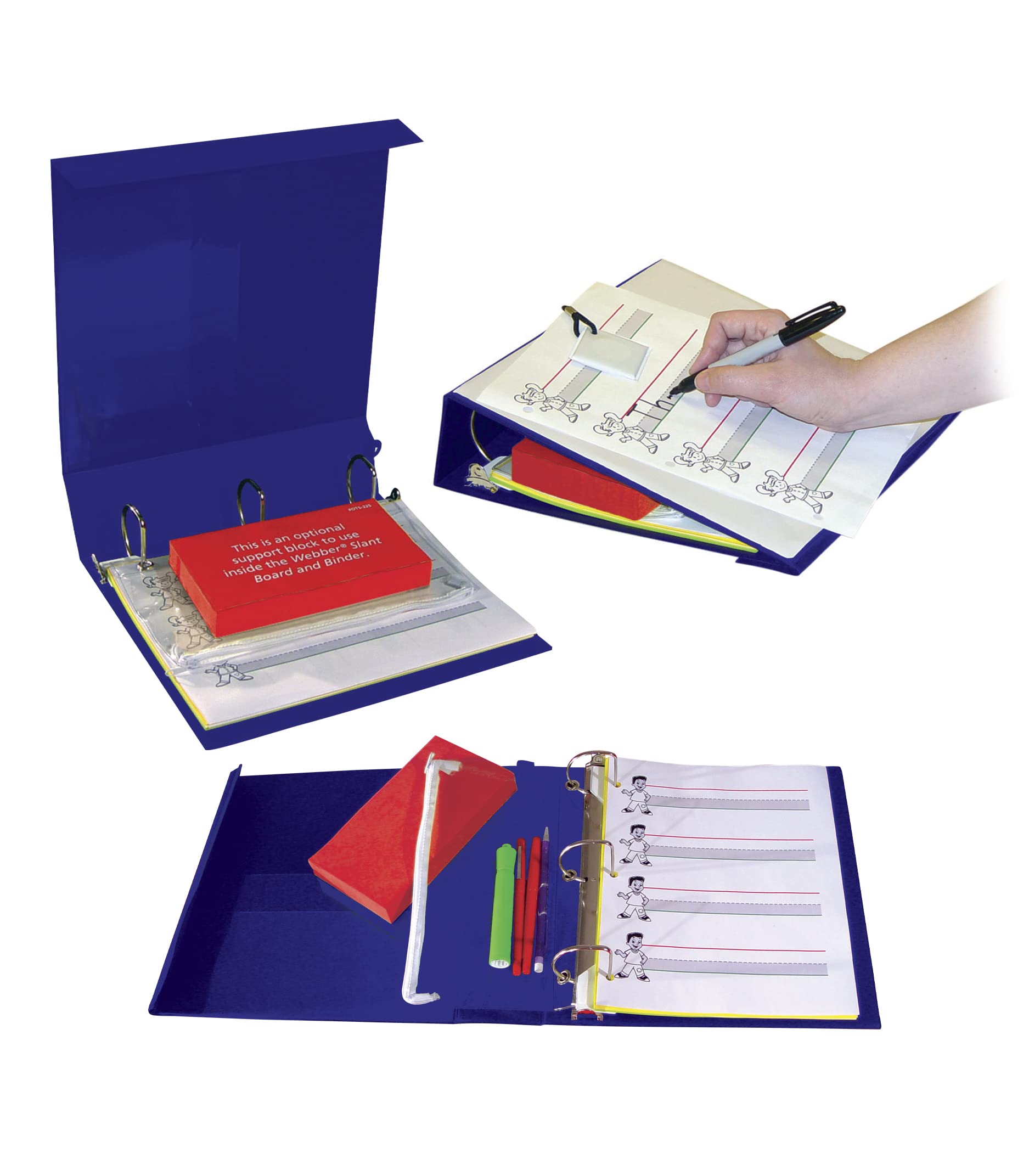 Super Duper Publications 3 Ring Binder & Slant Board