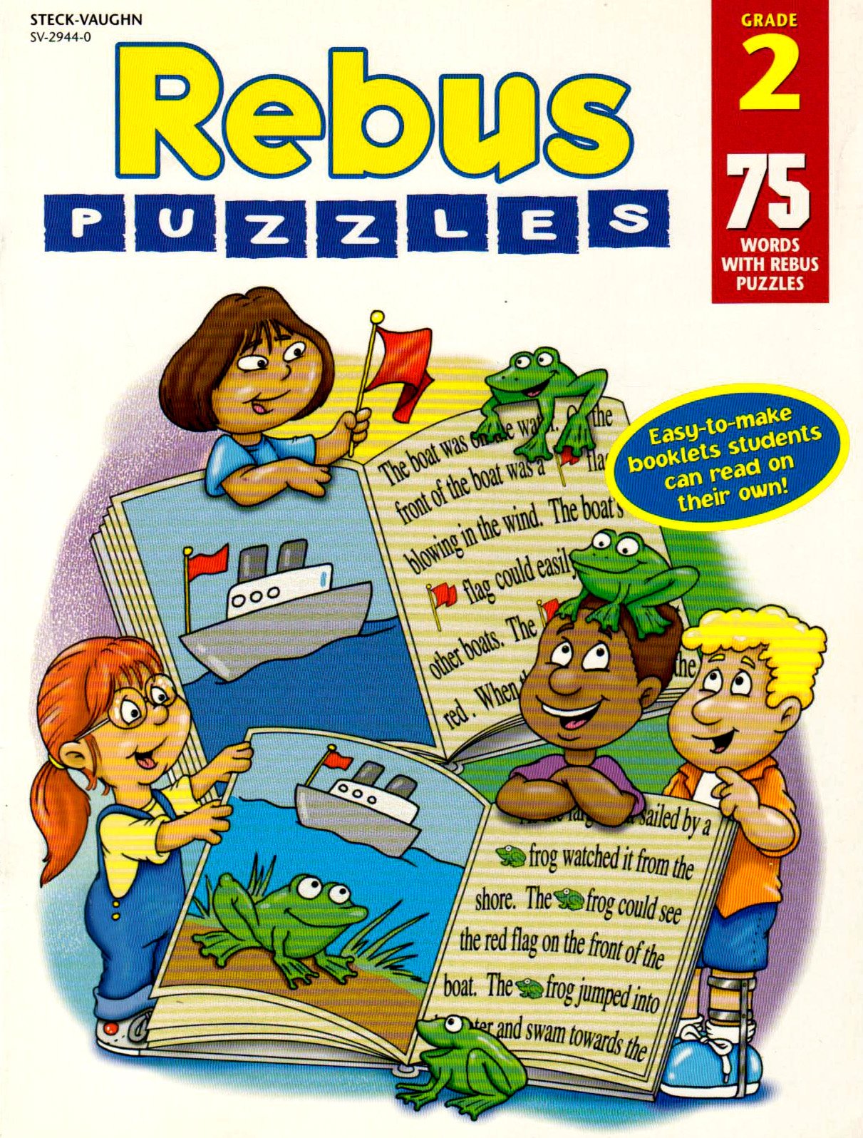 Rebus Puzzles Grade 2 by Steck-Vaughn | Goodreads